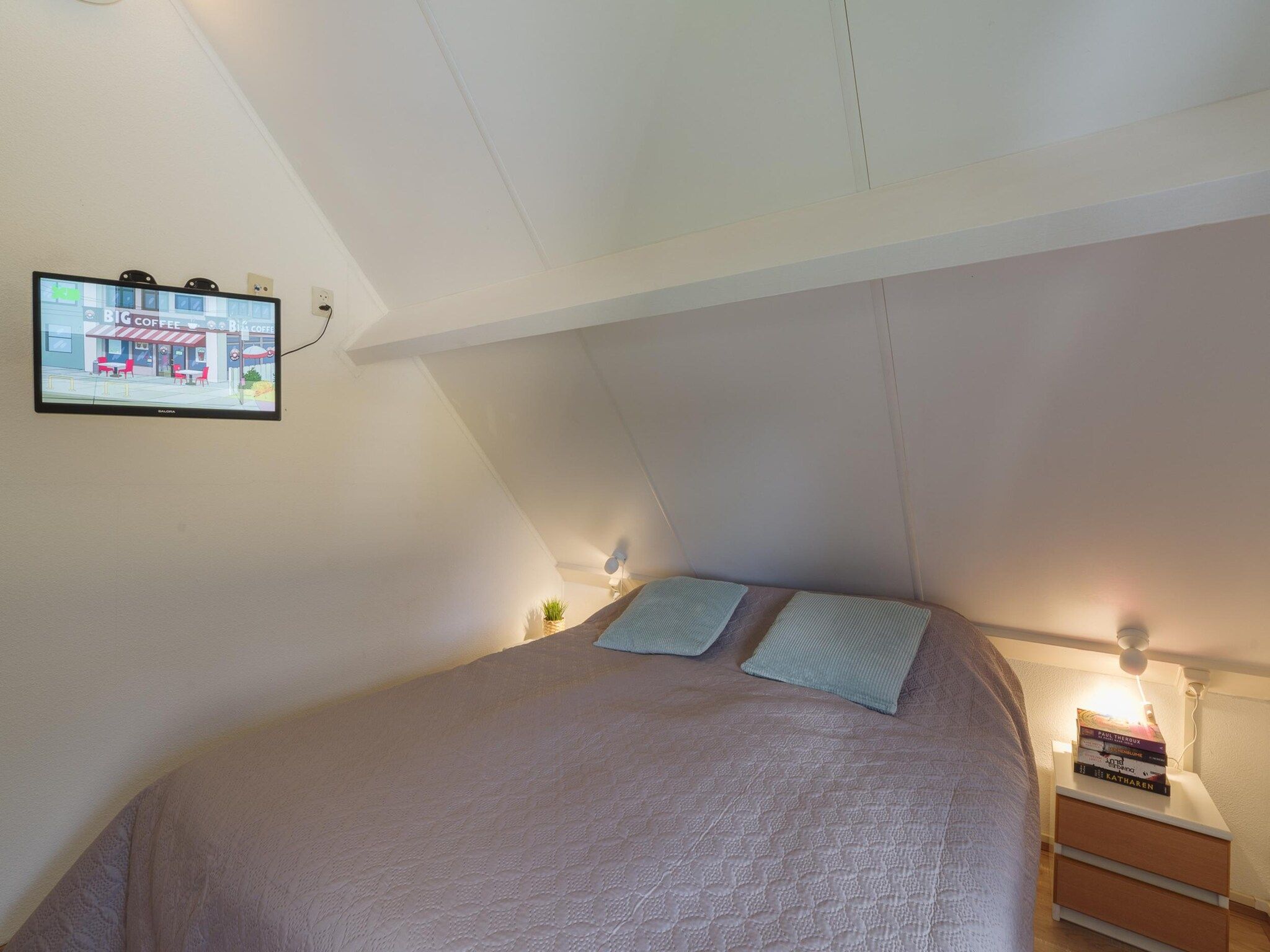 Een slaapkamer van Villapark De Oesterbaai 10 in Wemeldinge