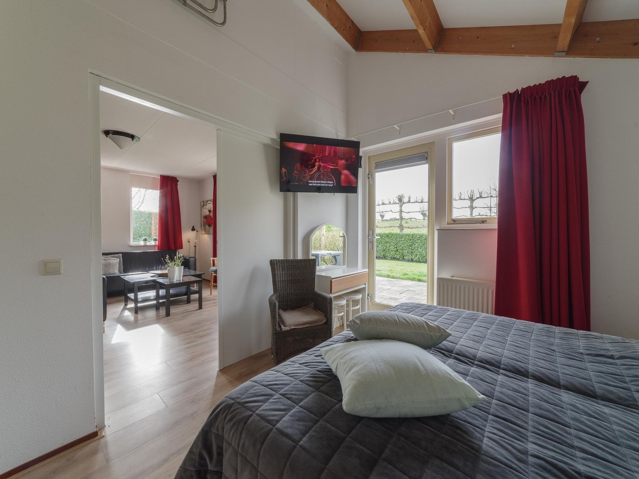 Een slaapkamer van Villapark De Oesterbaai 70 in Wemeldinge