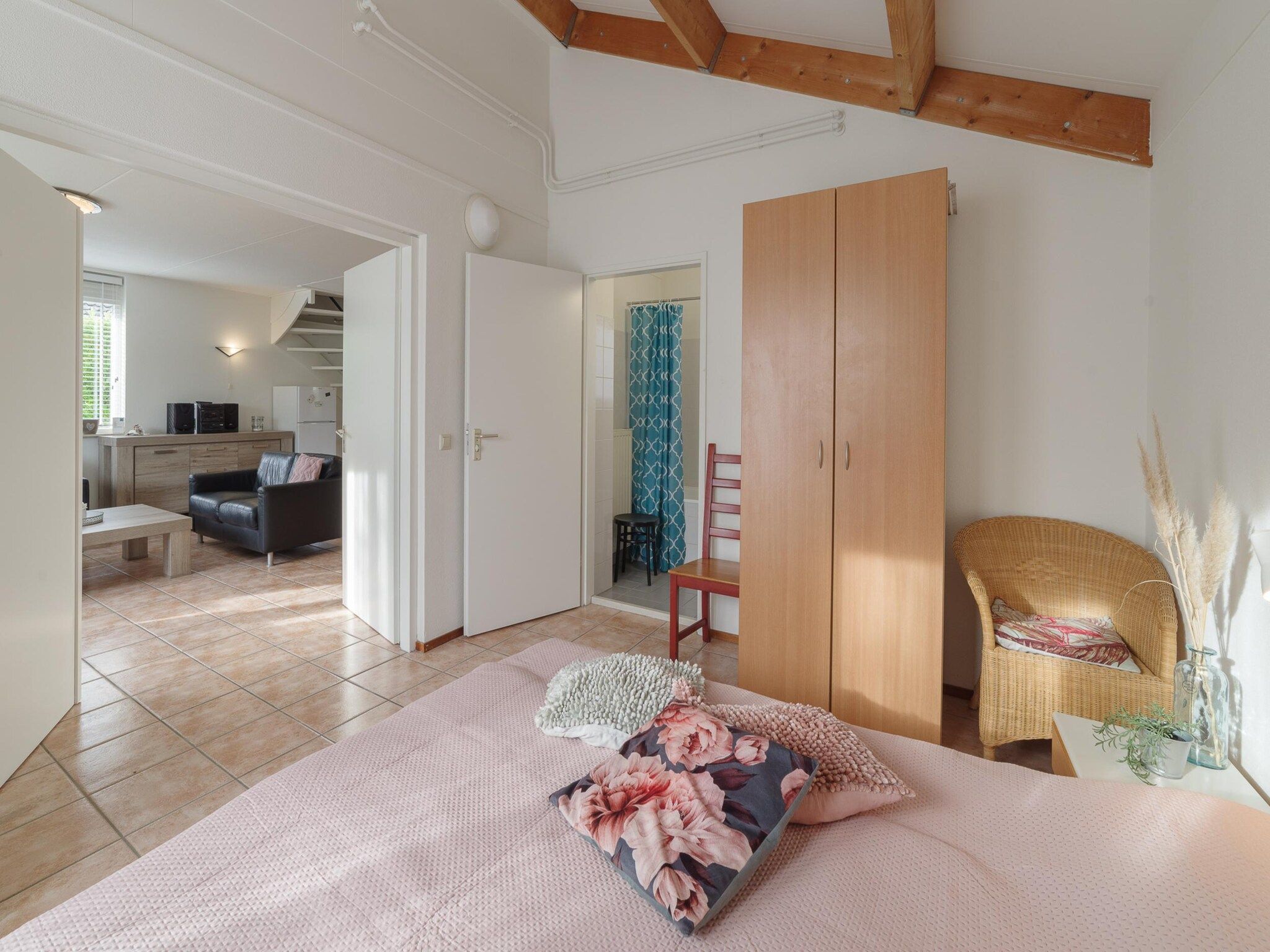 Een slaapkamer van Villapark De Oesterbaai 77 in Wemeldinge