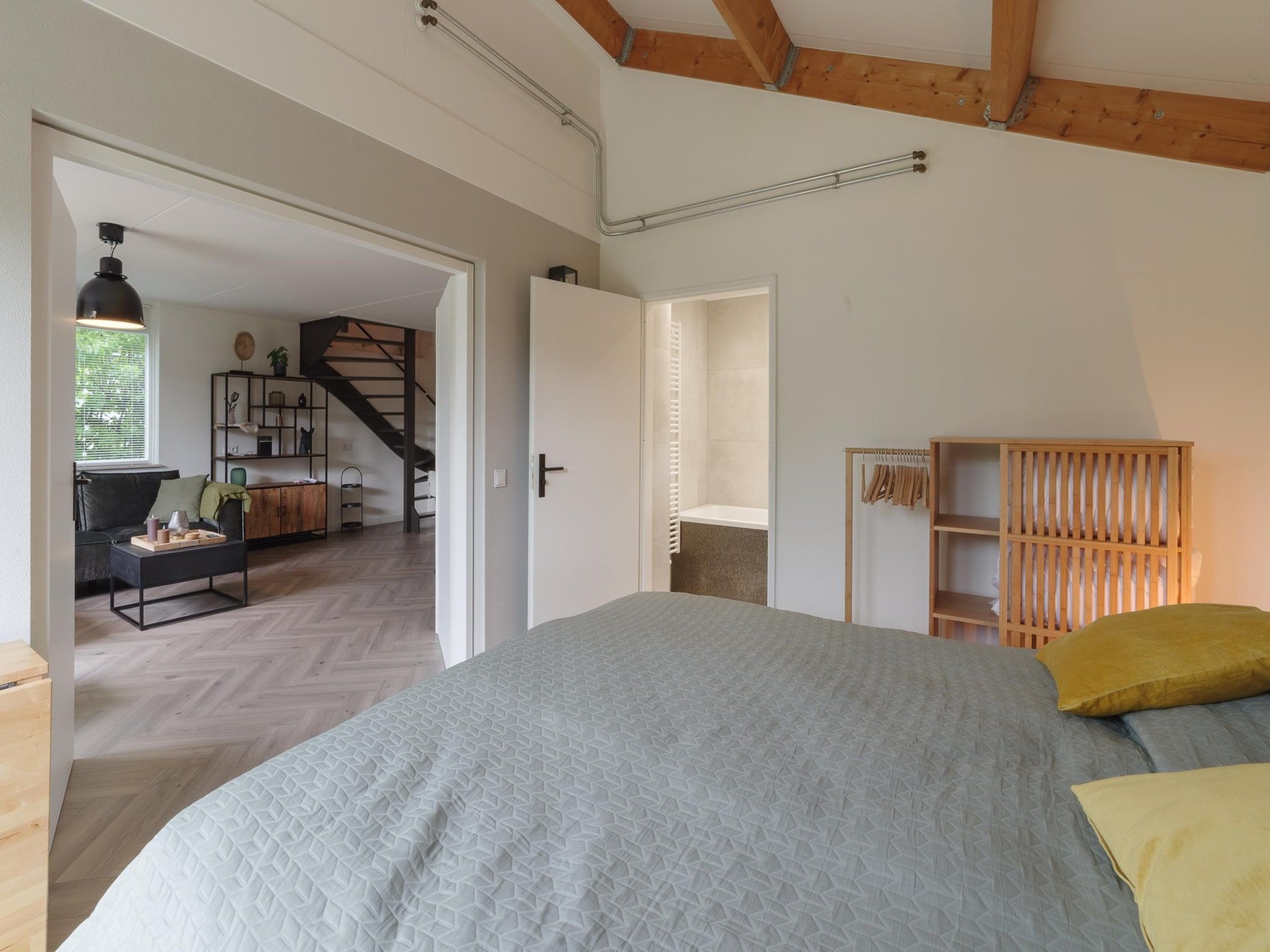 Een slaapkamer van Villapark De Oesterbaai 126 in Wemeldinge