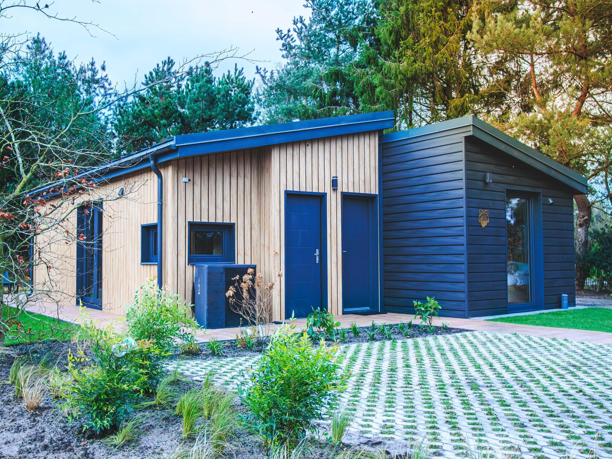 De buitenkant van Rancho Grande Deluxe in Slagharen