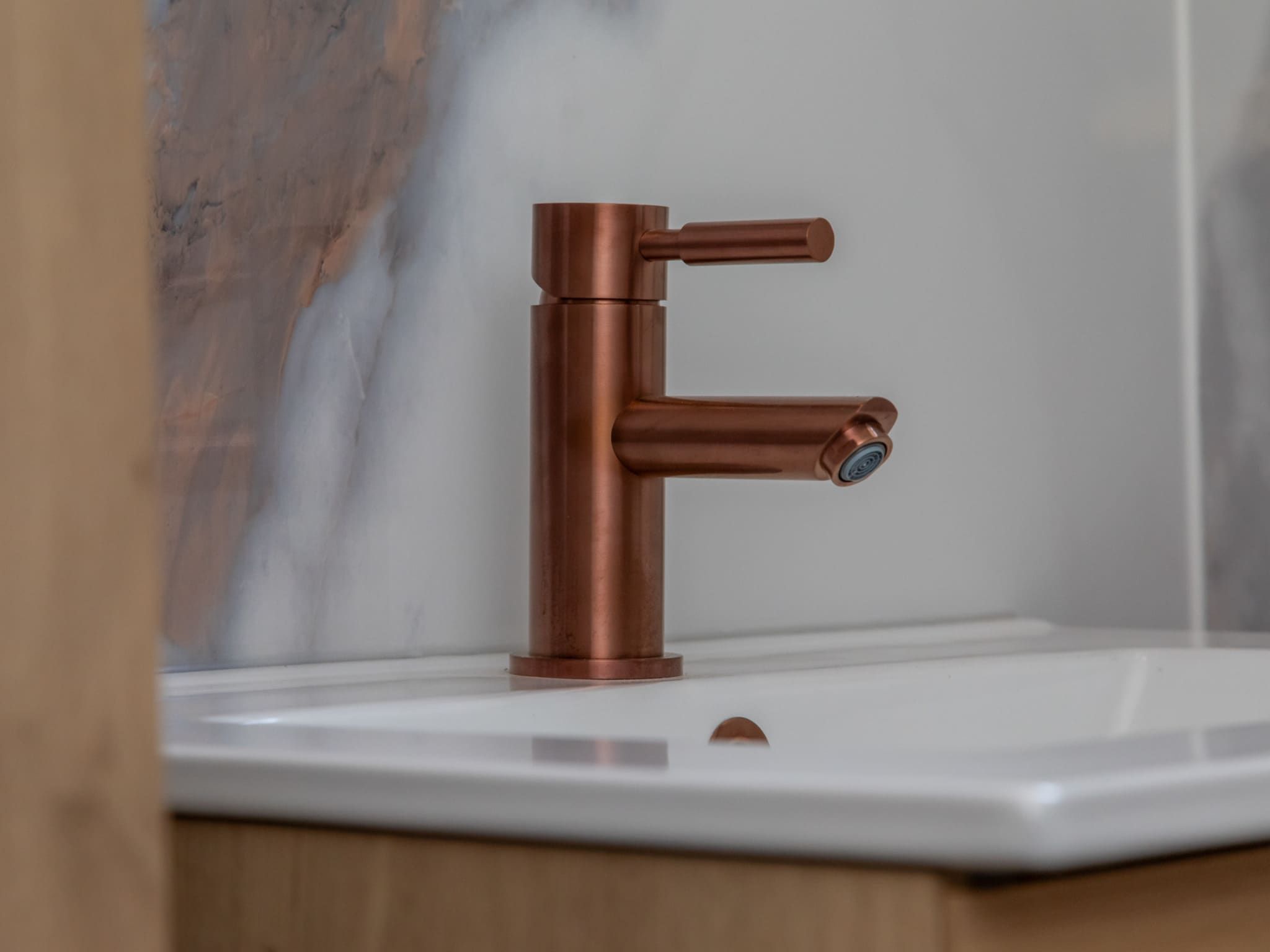 De badkamer van Appartement 'Bed by Al' - Hoofdstraat 16 a  Kortgene in kortgene