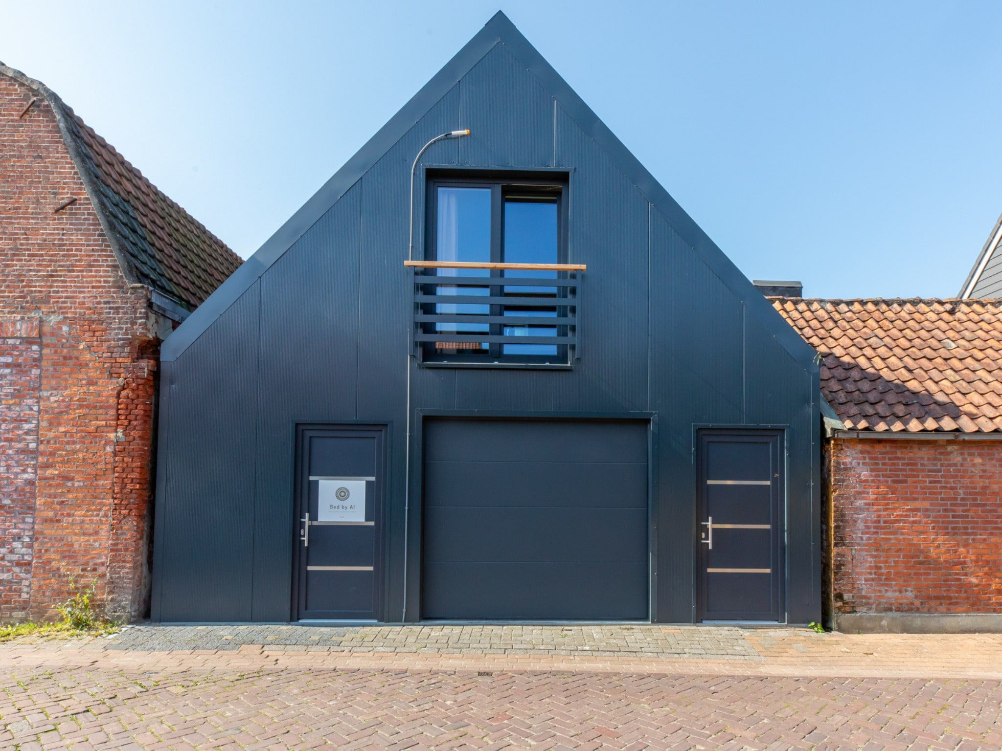 De buitenkant van Appartement 'Bed by Al' - Hoofdstraat 16 a  Kortgene in kortgene