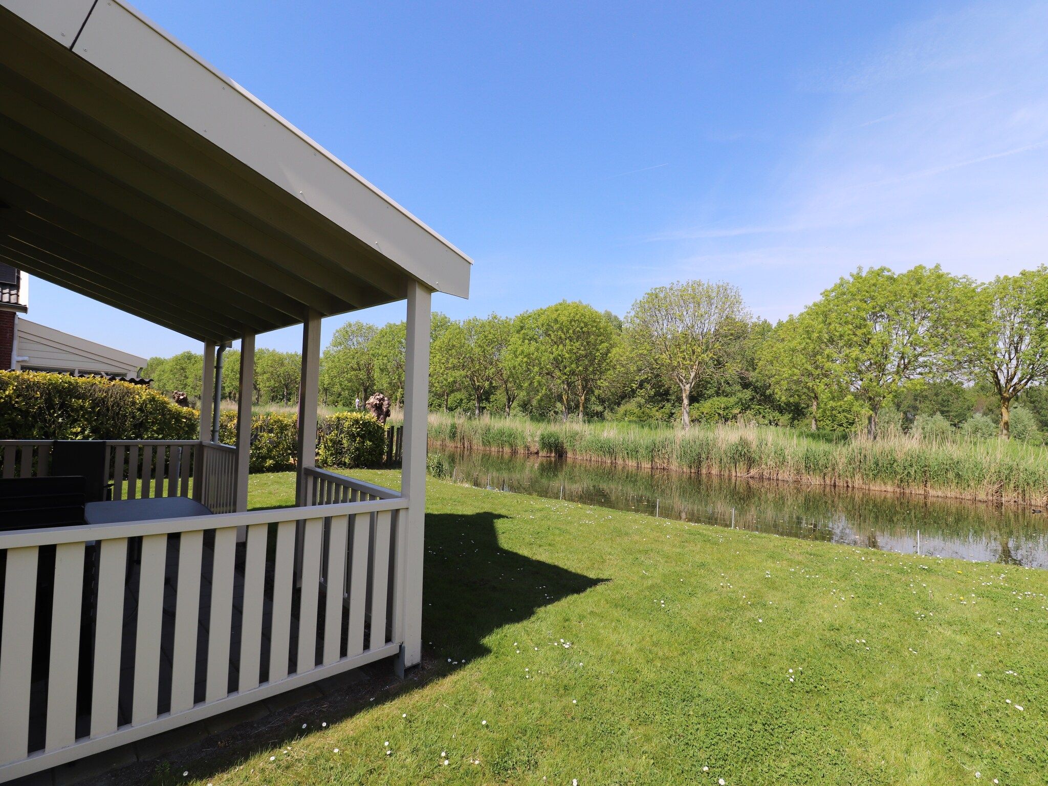 De tuin van Standaard 329 in Simonshaven