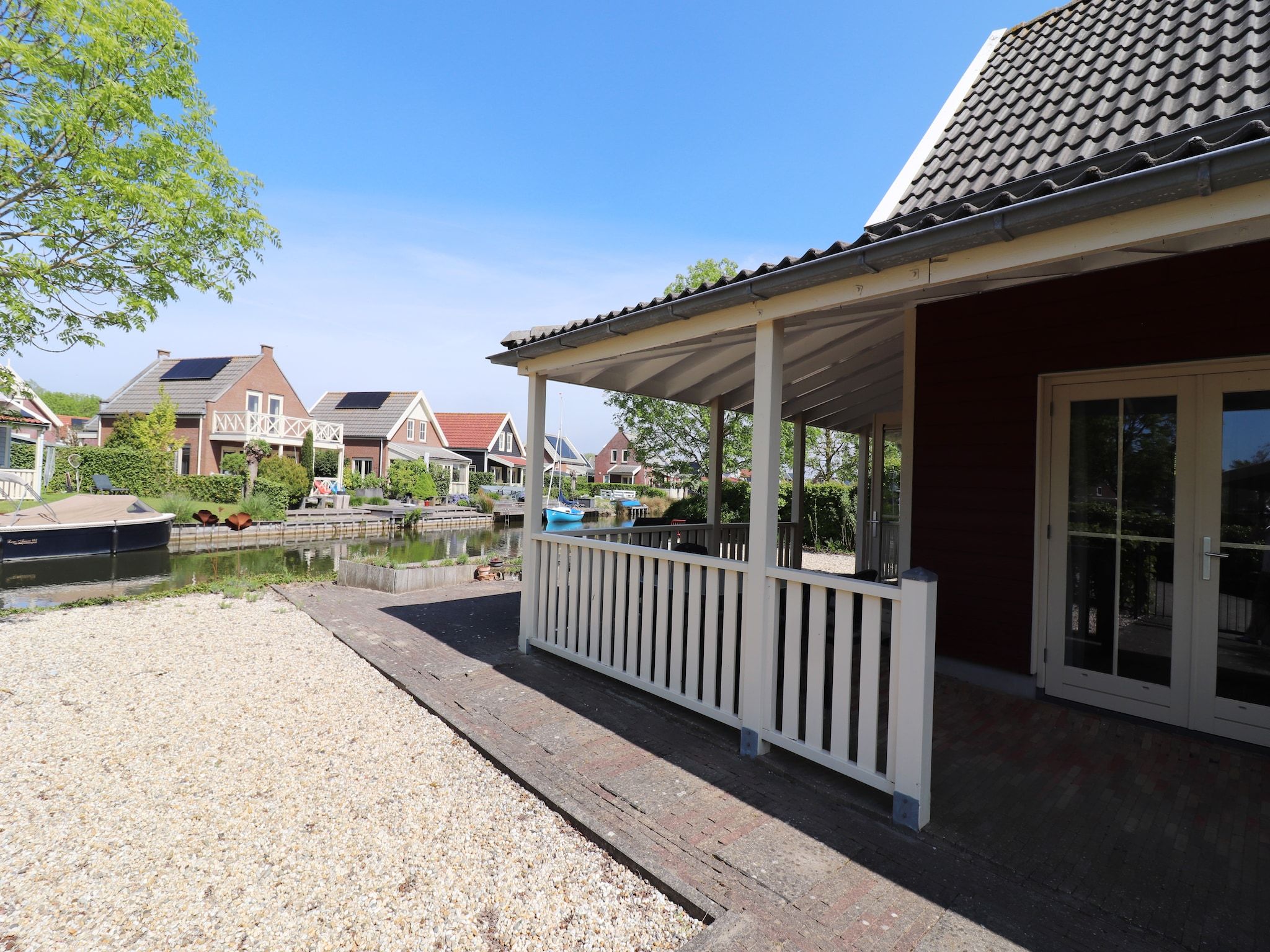 De tuin van Standaard 207 in Simonshaven