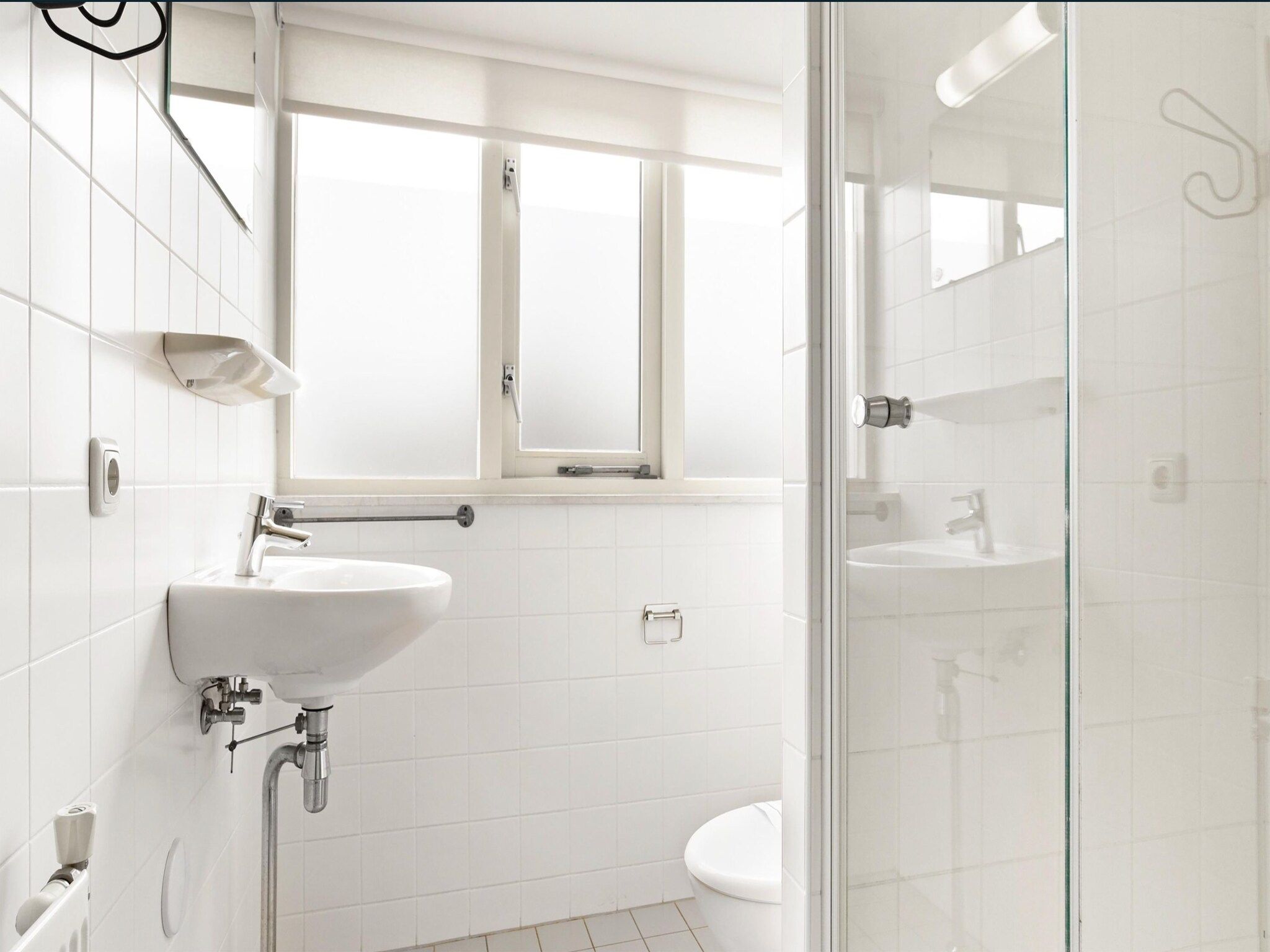 De badkamer van Standaard 211 in Simonshaven