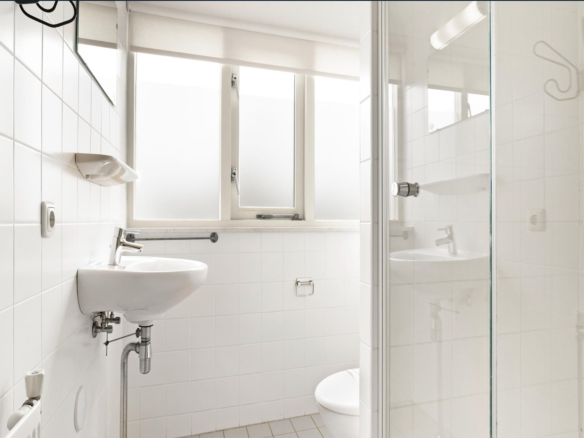 De badkamer van Standaard 323 in Simonshaven