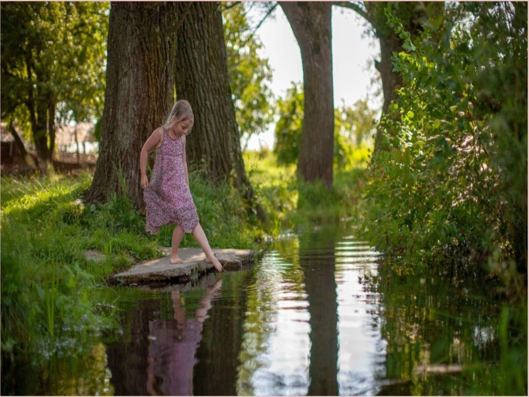 De omgeving van Okken House 3A in Elim