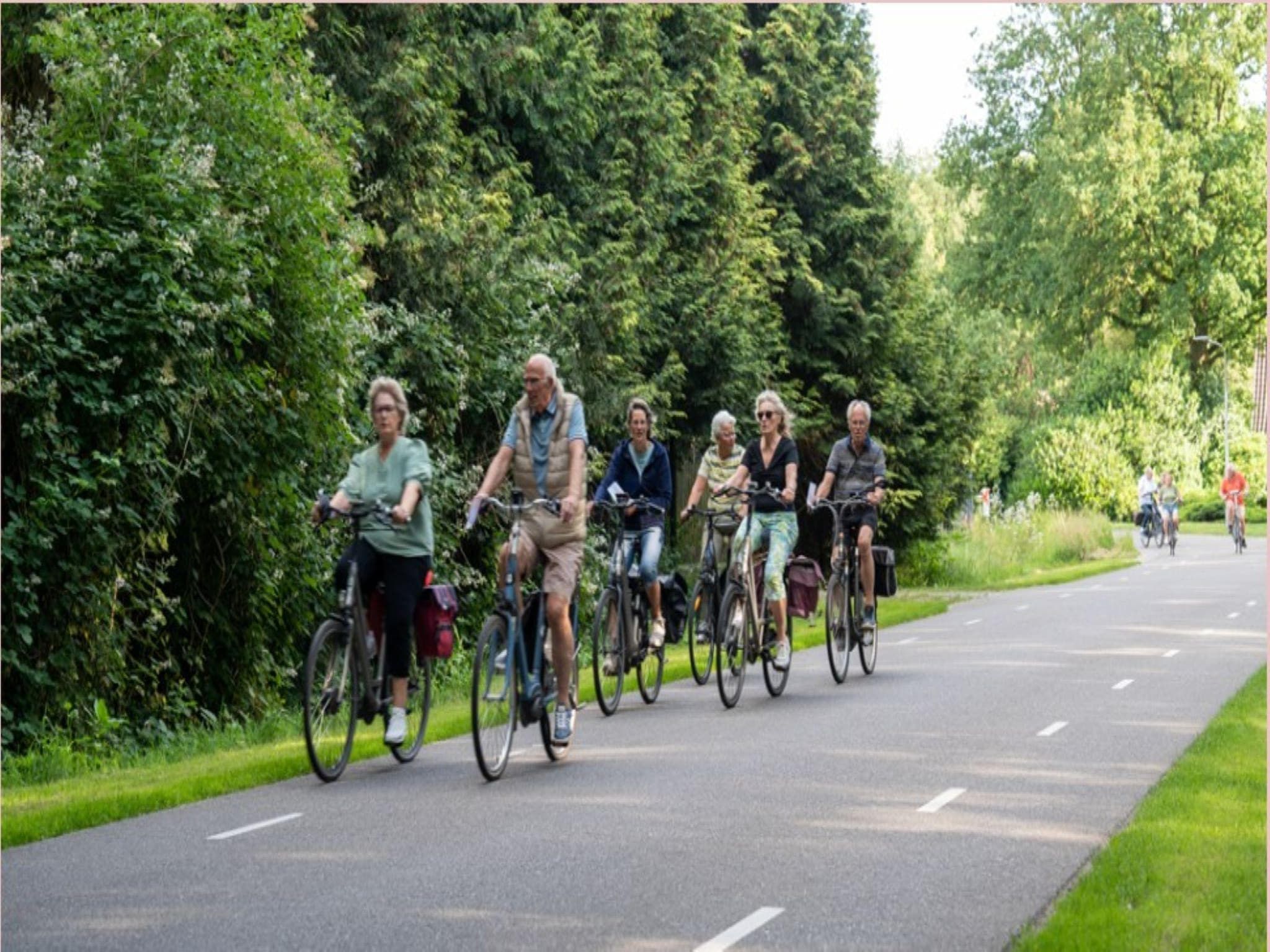 De omgeving van Okken House 3A in Elim