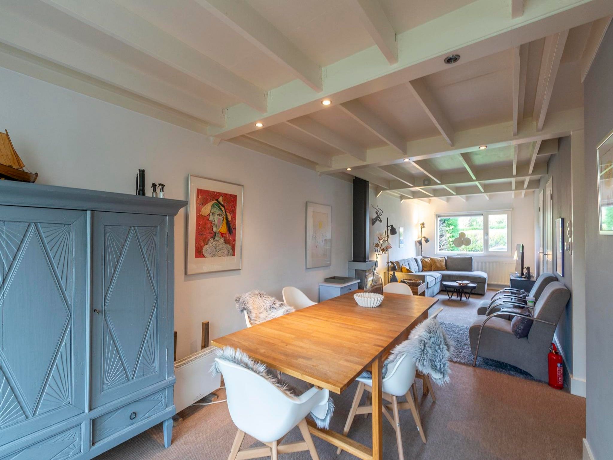 De eetkamer van Belkmerduinen 2 in Sint Maartenszee