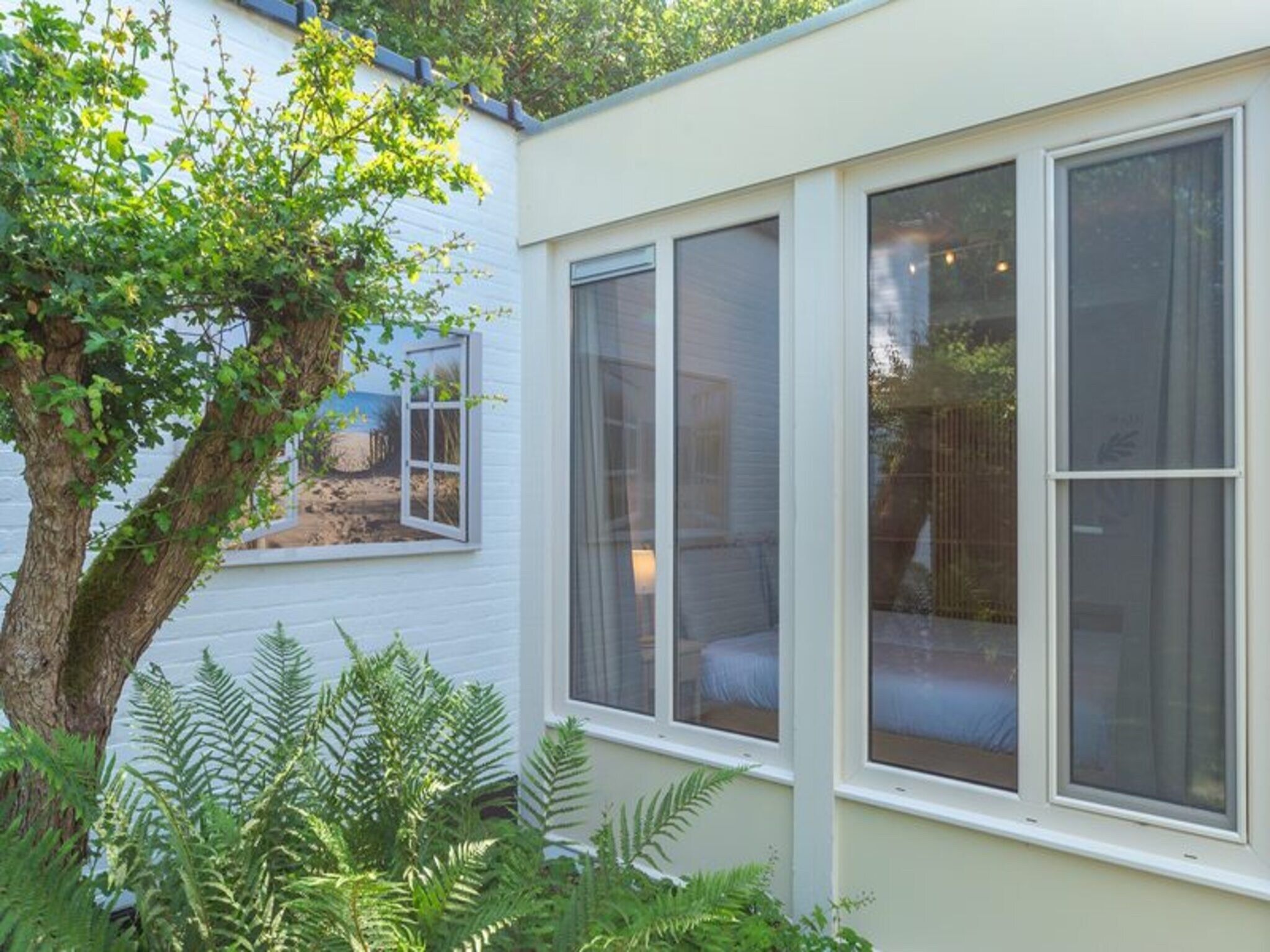 Het terras van Duinland 188 in Sint Maartenszee