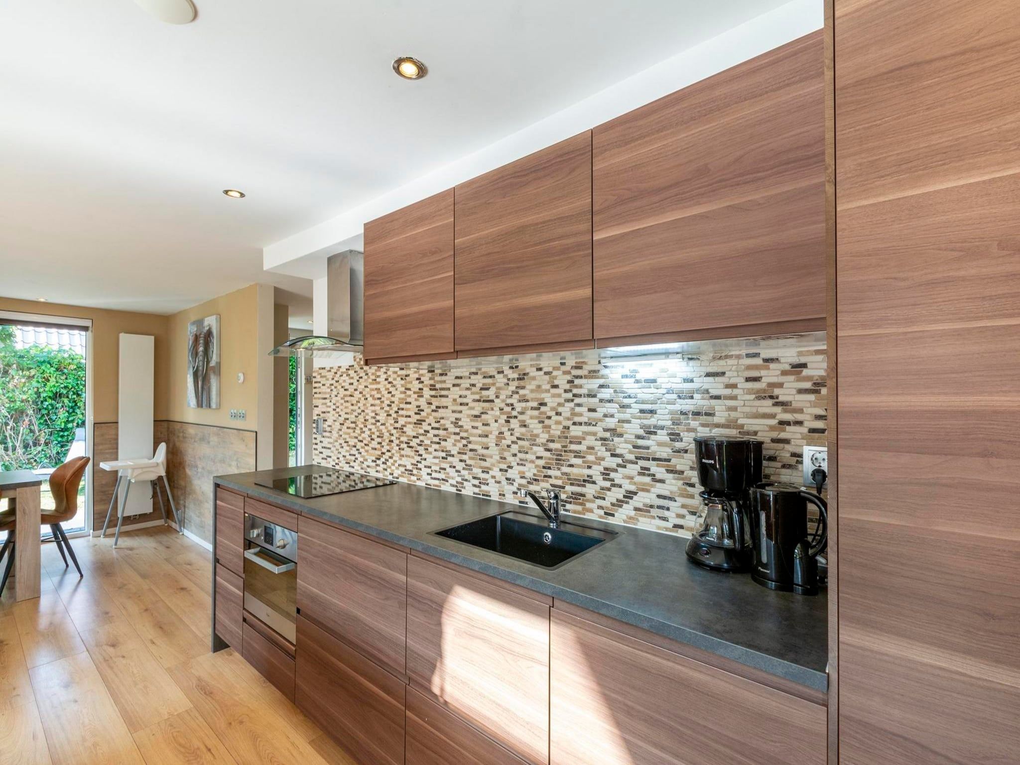 De keuken van Sandepark 118 in Groote Keeten