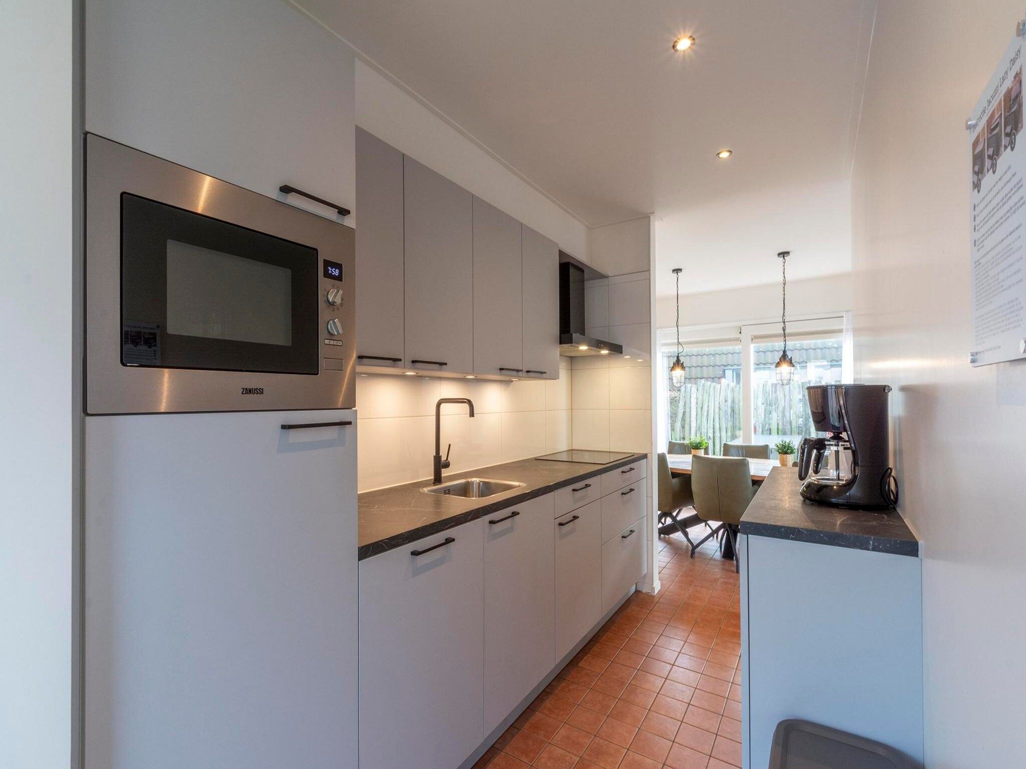 De keuken van Lazy Daisy in Groote Keeten