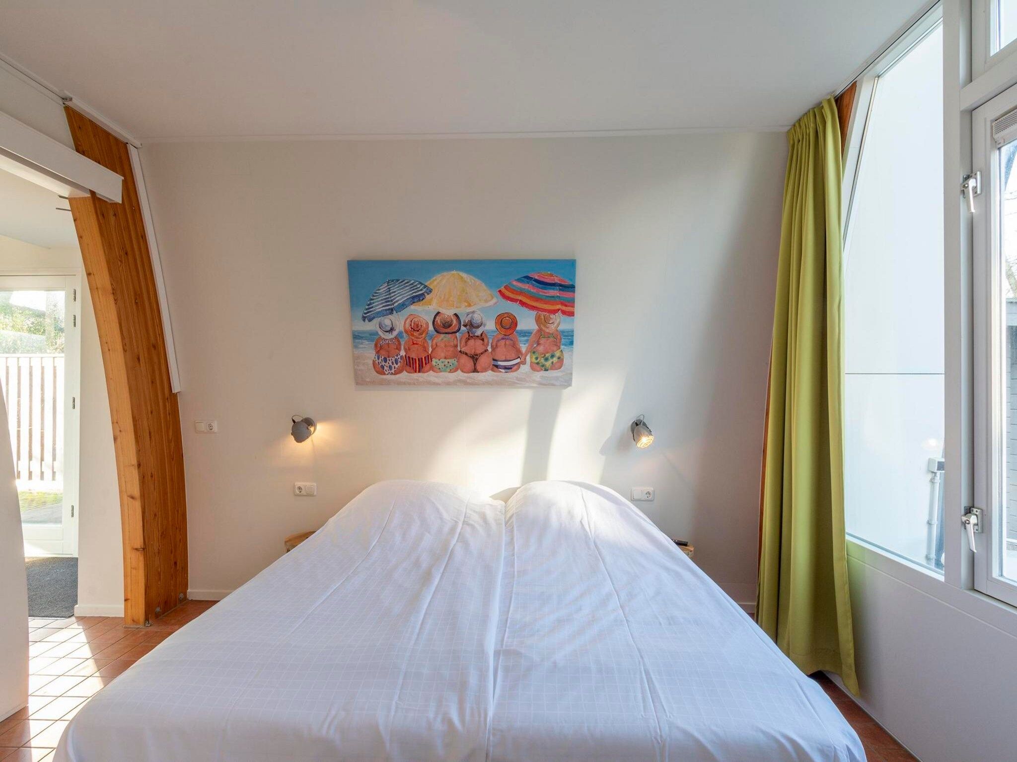 Een slaapkamer van Lazy Daisy in Groote Keeten