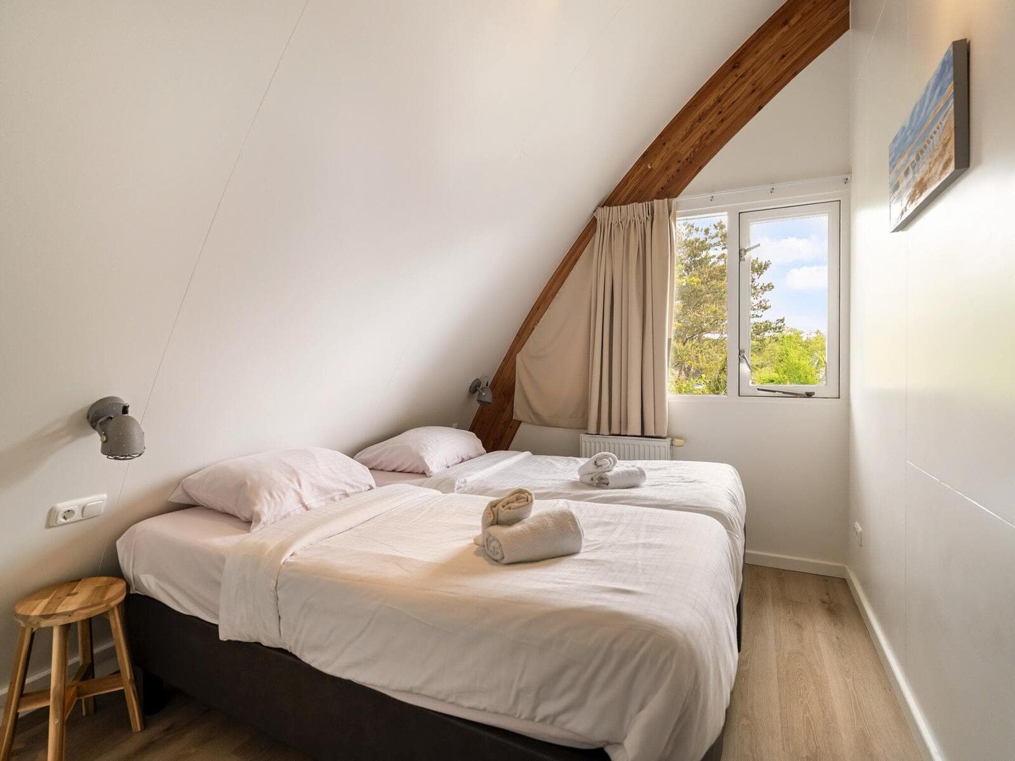 Een slaapkamer van Lazy Daisy in Groote Keeten