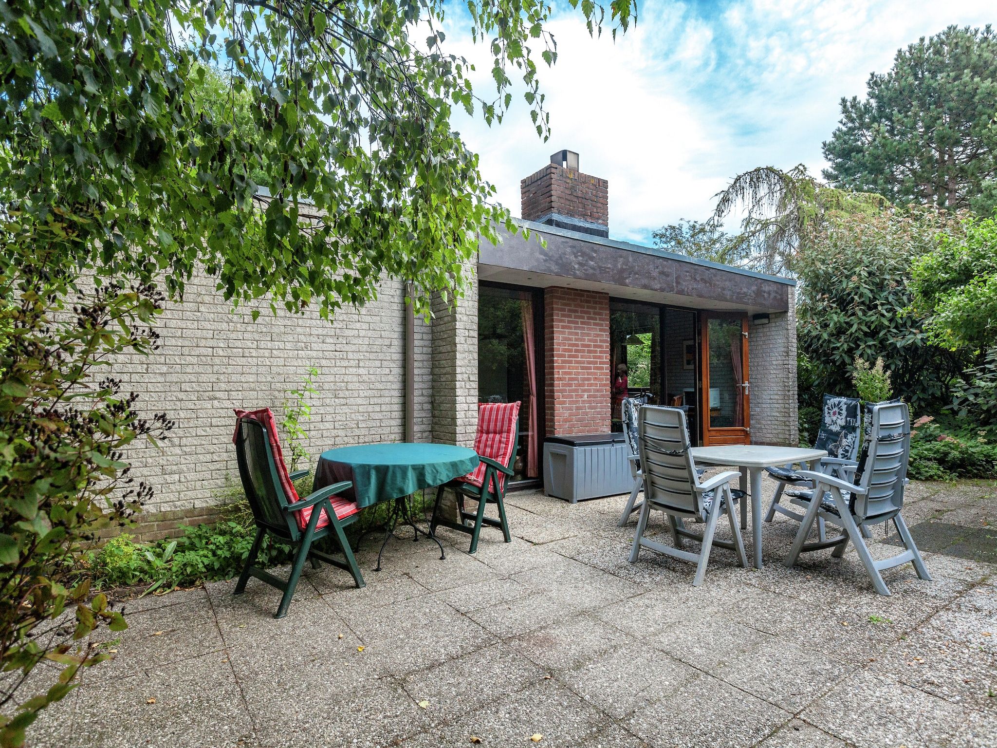 De tuin van De Nachtegaal - Veerse Meer in Kamperland