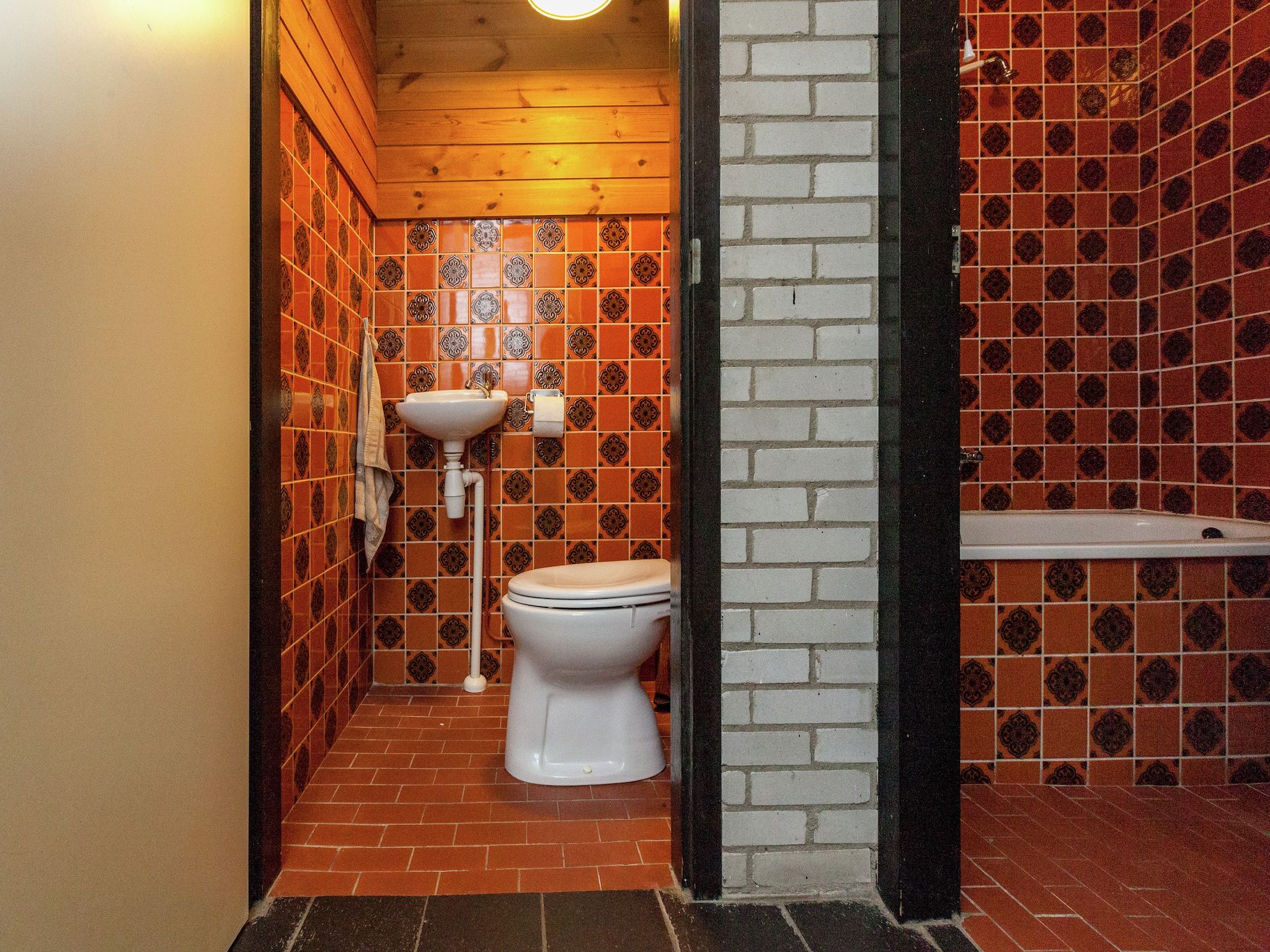 De badkamer van De Nachtegaal - Veerse Meer in Kamperland