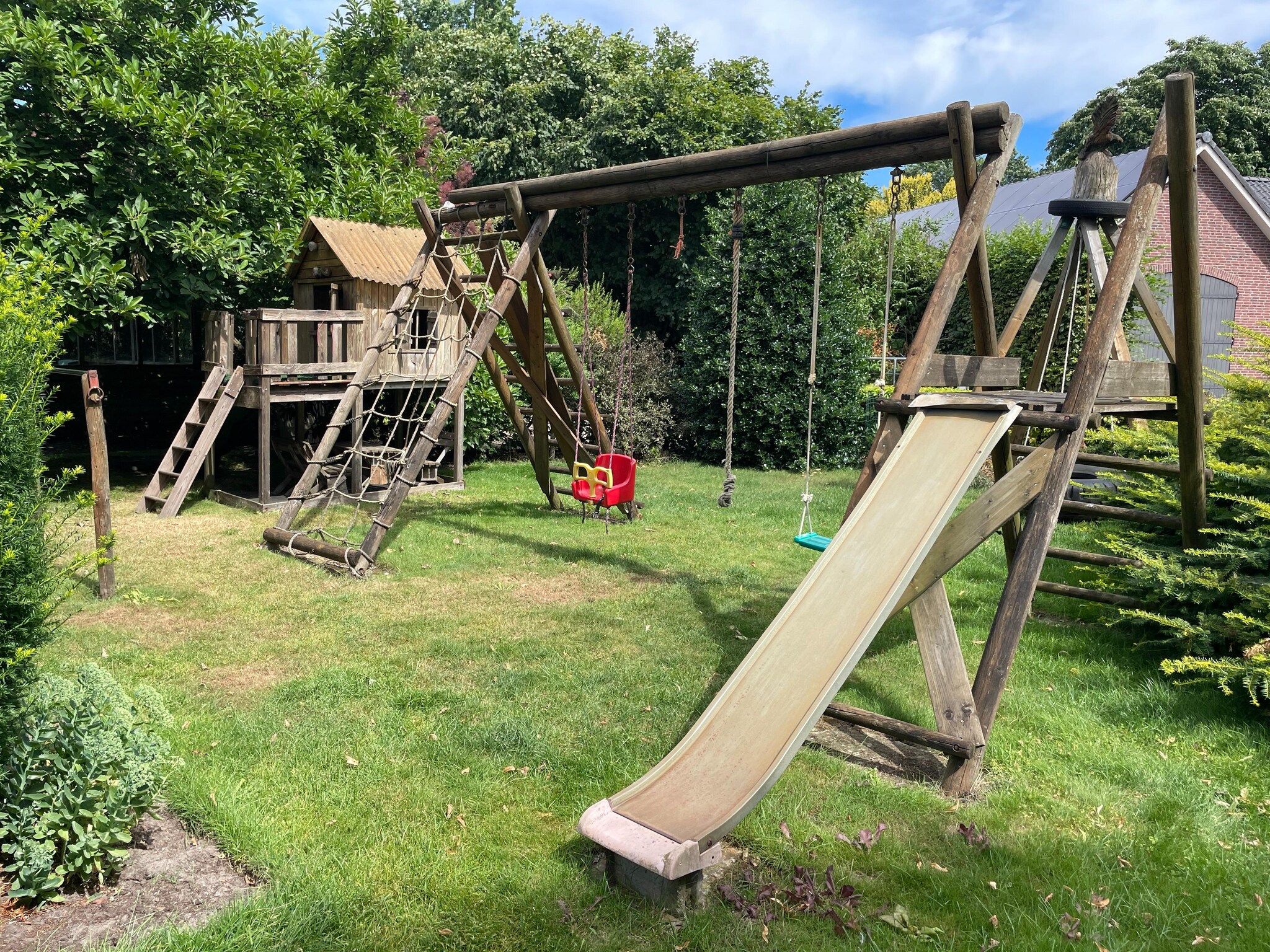 De tuin van Wijsthoeve in Uden