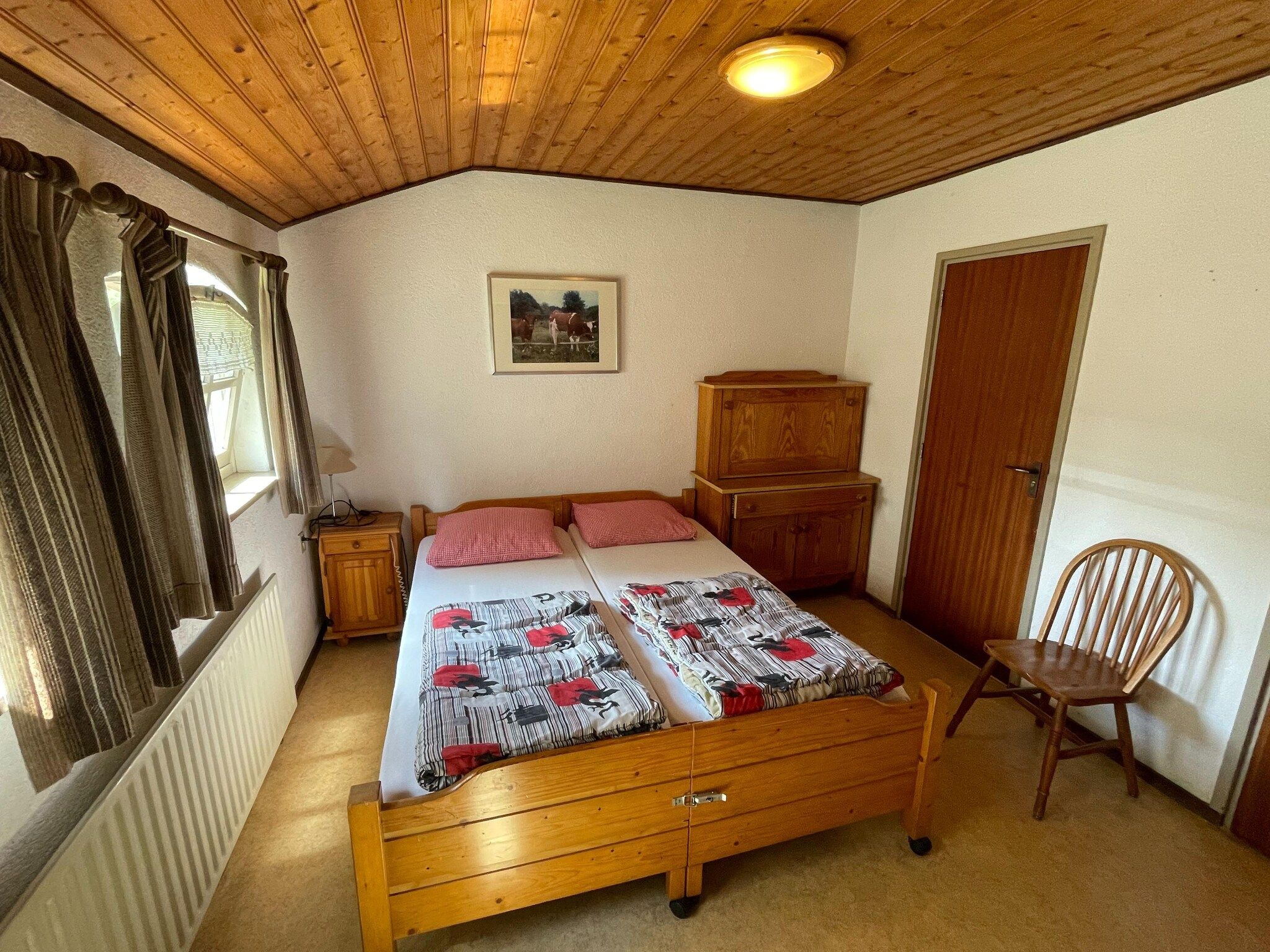 Een slaapkamer van Wijsthoeve in Uden