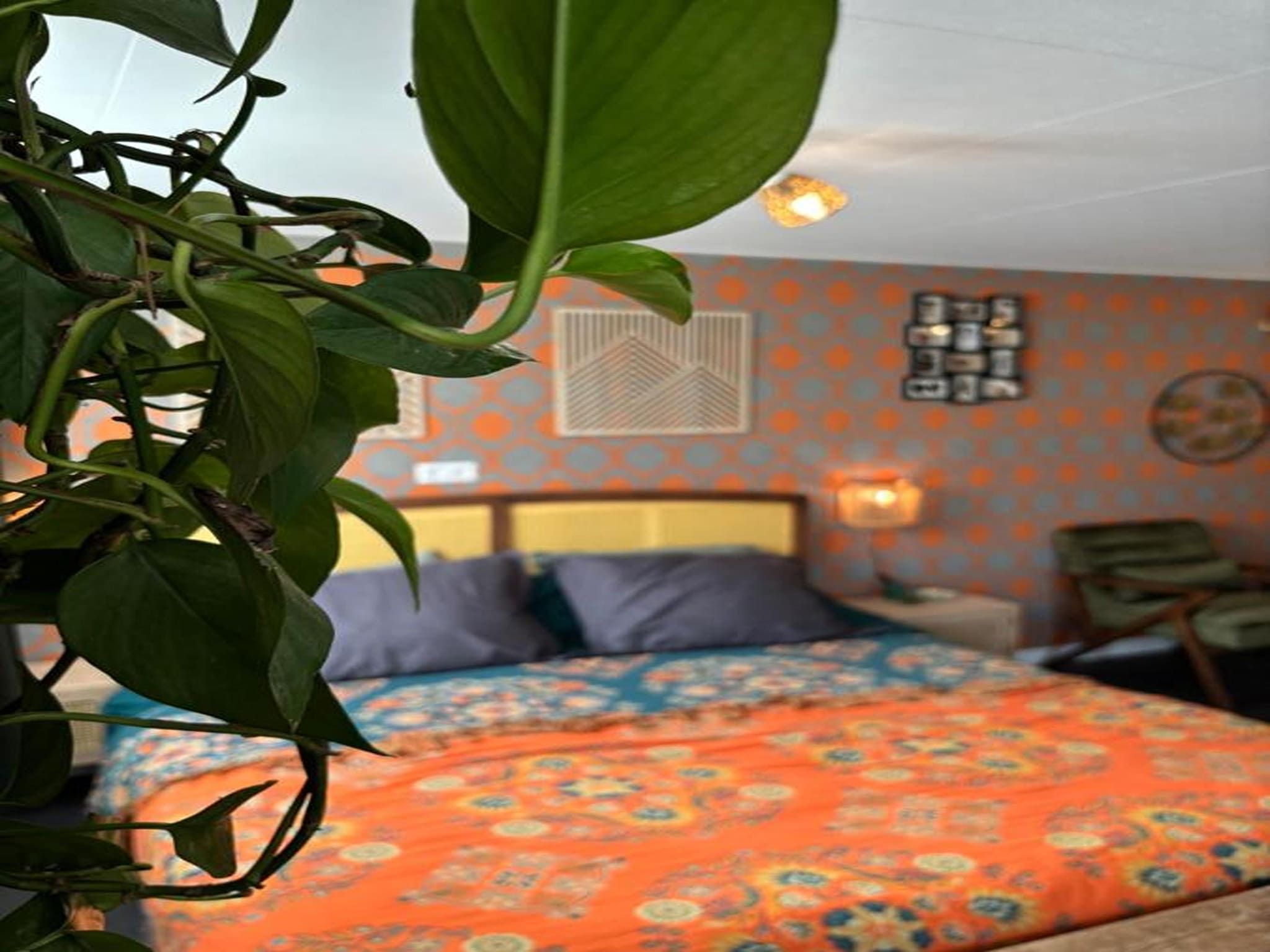 Een slaapkamer van B&B de Gouwe Tijd in Noordgouwe