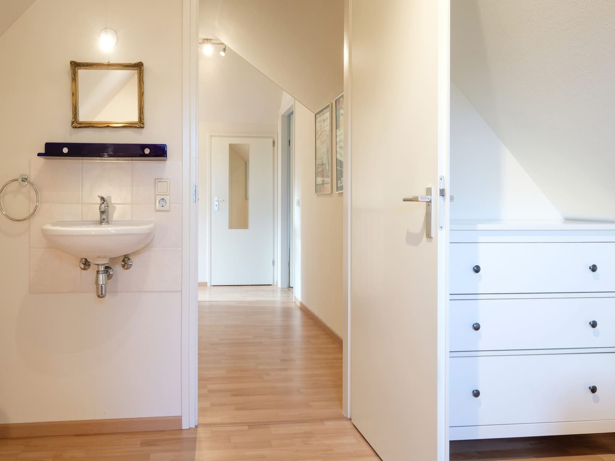 De badkamer van Anzelhoef 3 in Sint Maartenszee