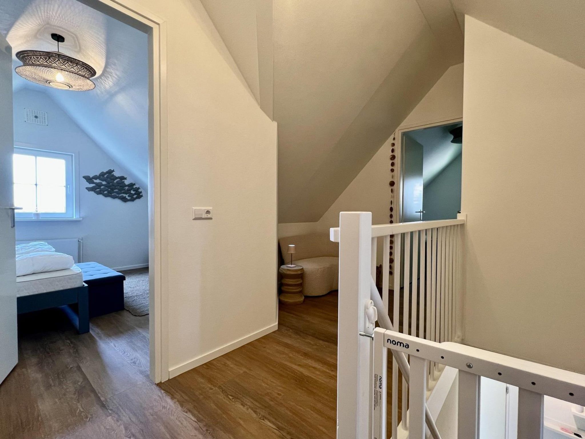 Een slaapkamer van Anzelhoef 26 in Sint Maartenszee