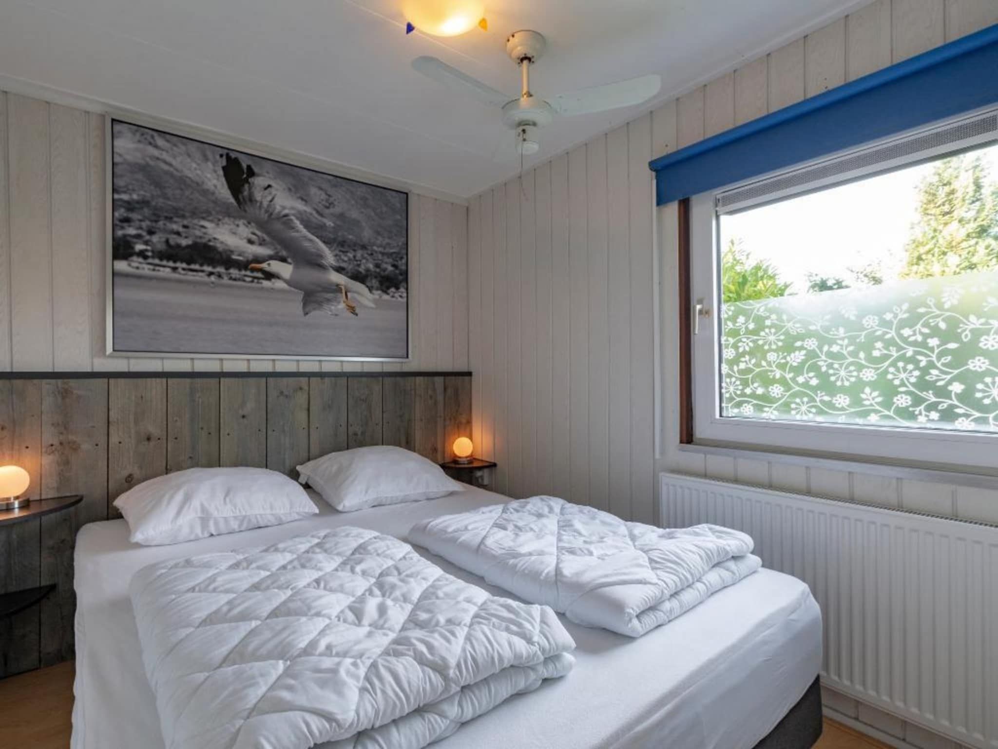 Een slaapkamer van Belkmerduinen 03 in Sint Maartenszee