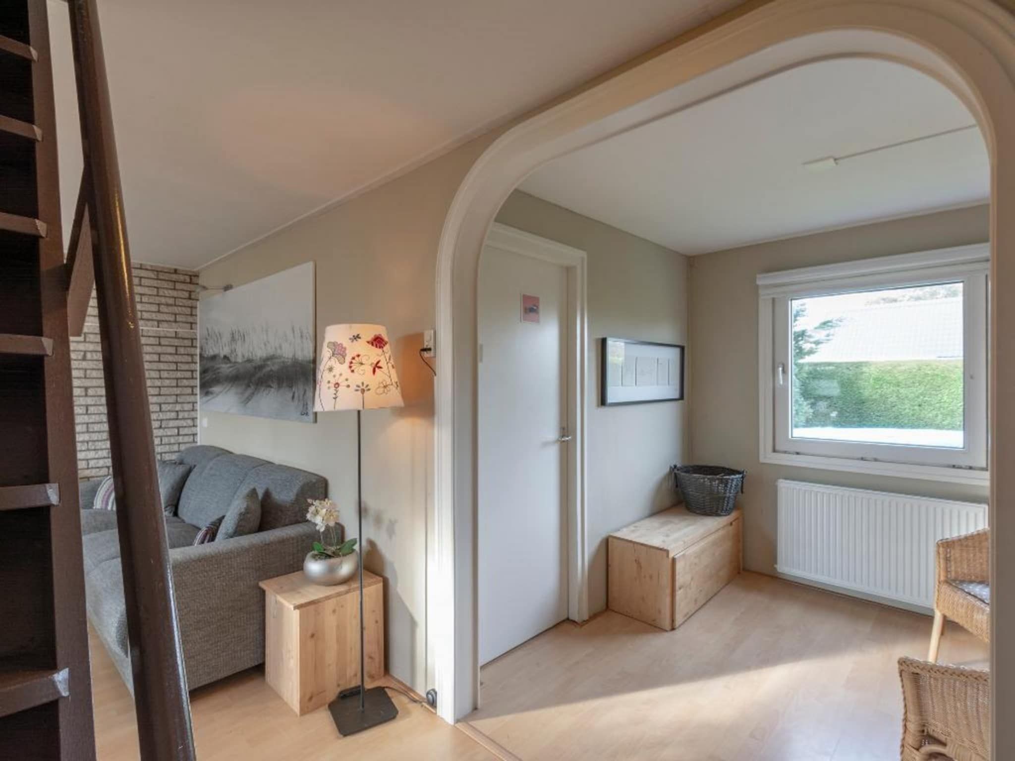 De woonkamer van Belkmerduinen 03 in Sint Maartenszee