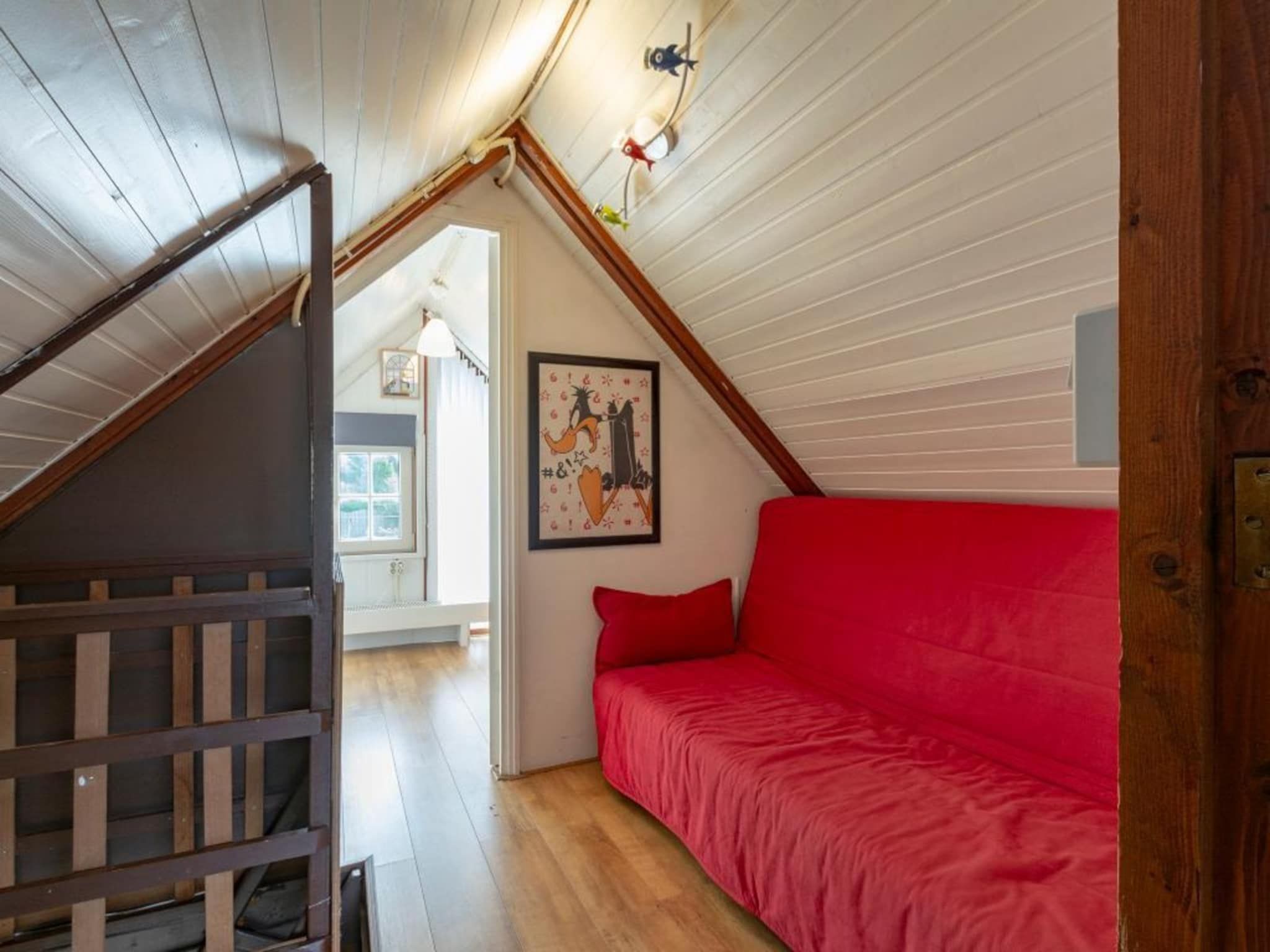 De woonkamer van Belkmerduinen 03 in Sint Maartenszee