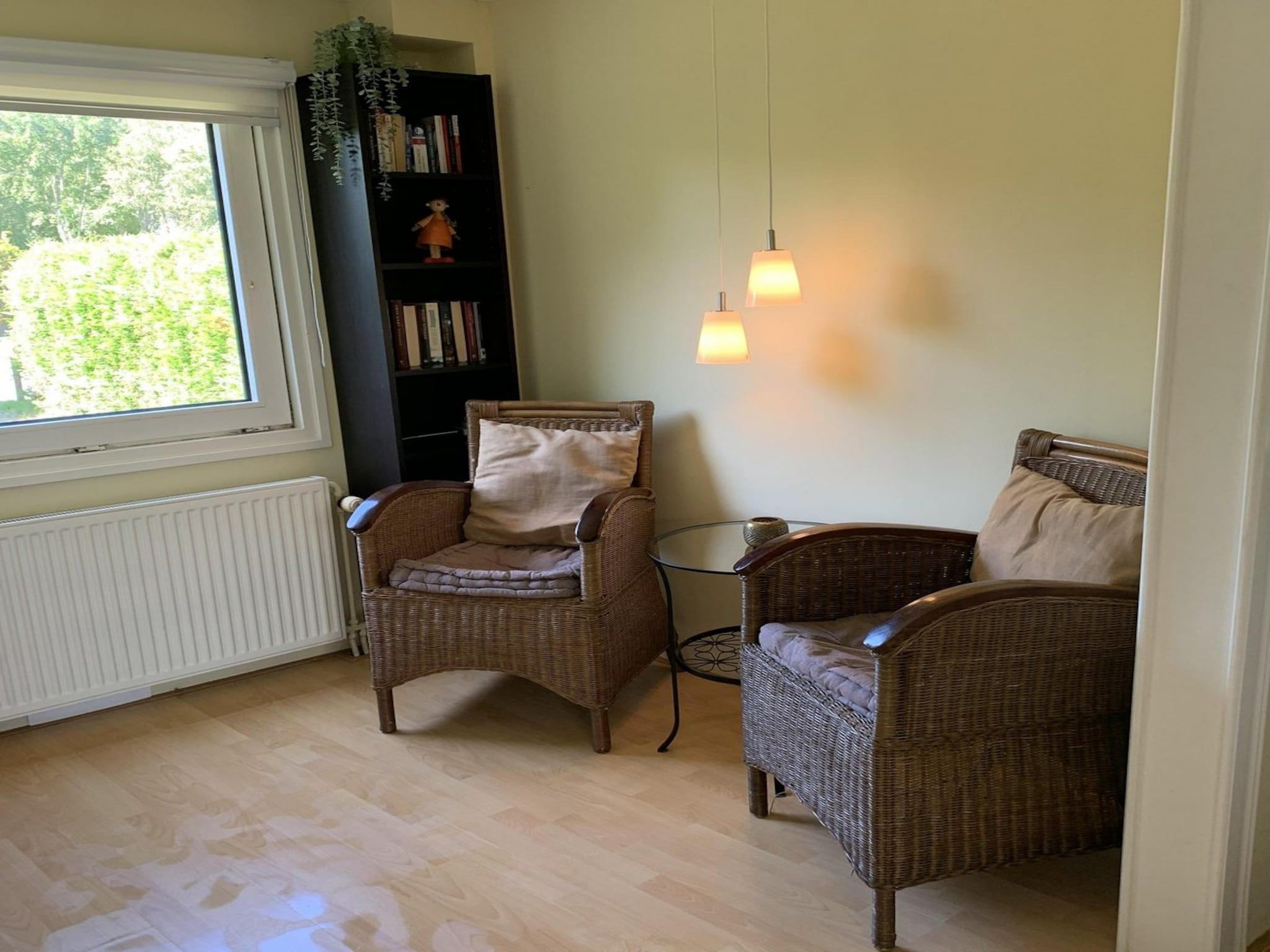 De woonkamer van Belkmerduinen 03 in Sint Maartenszee