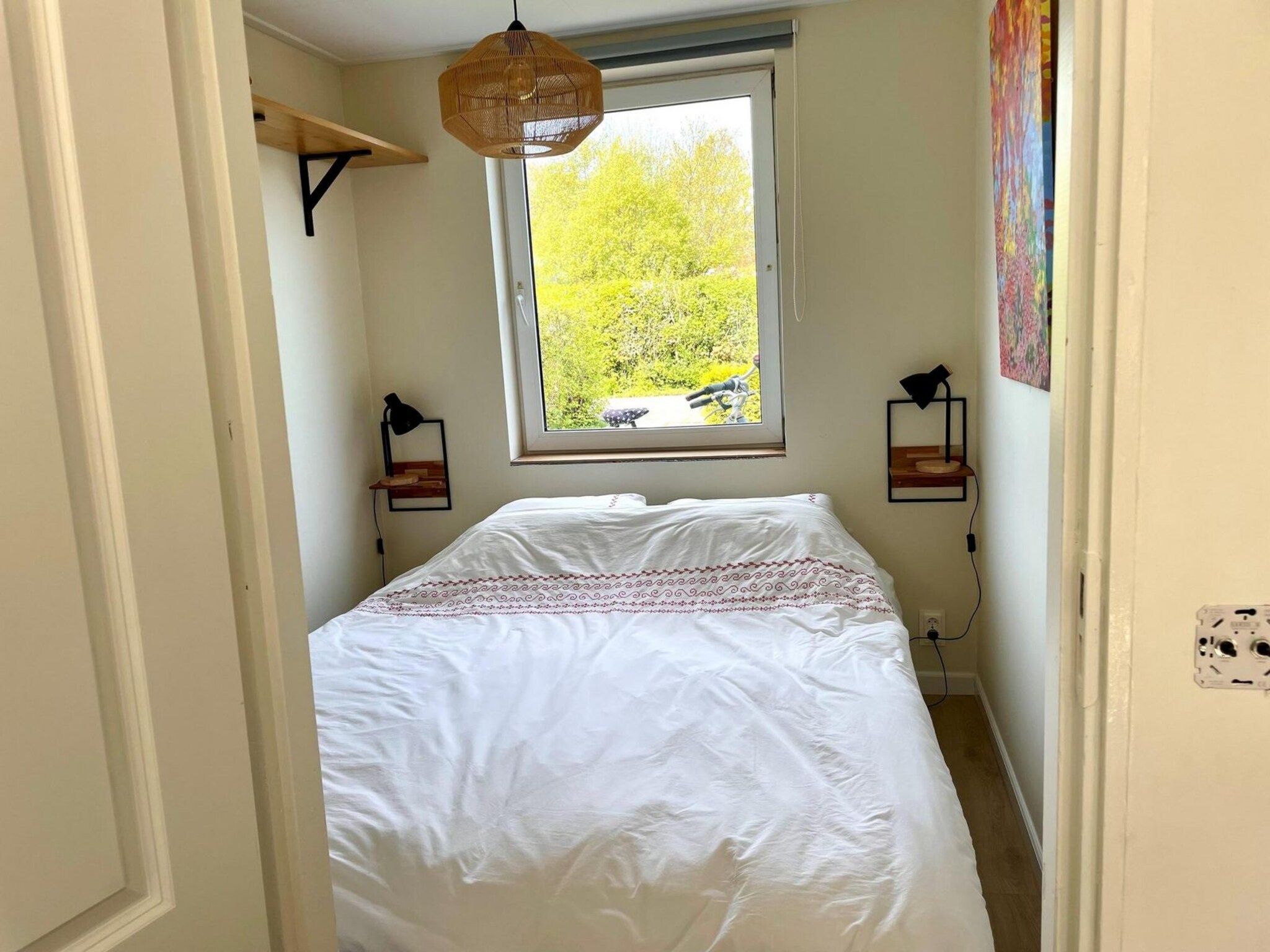 Een slaapkamer van Belkmerduinen 05 in Sint Maartenszee