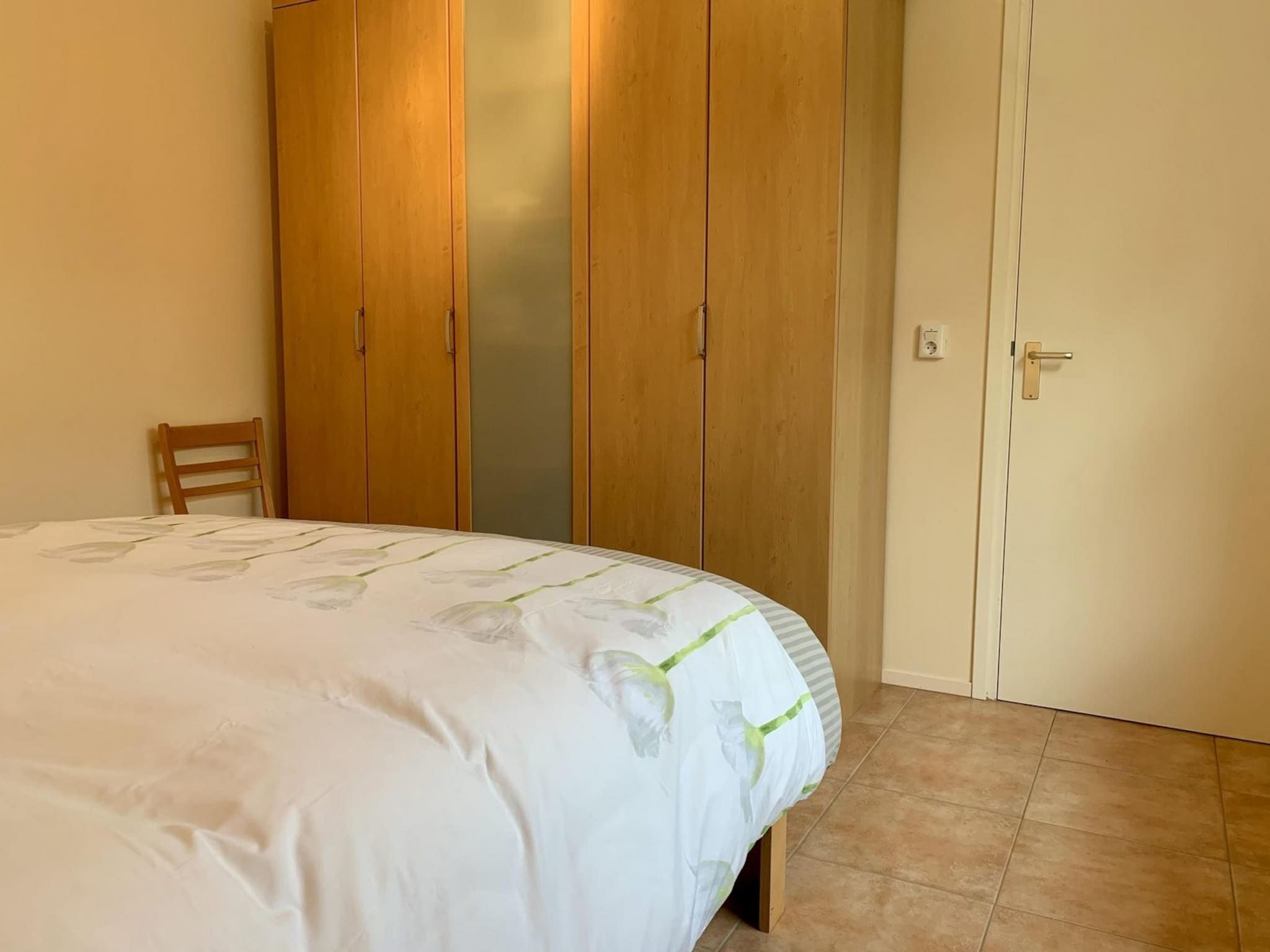 Een slaapkamer van Campanula 11 in Sint Maartenszee