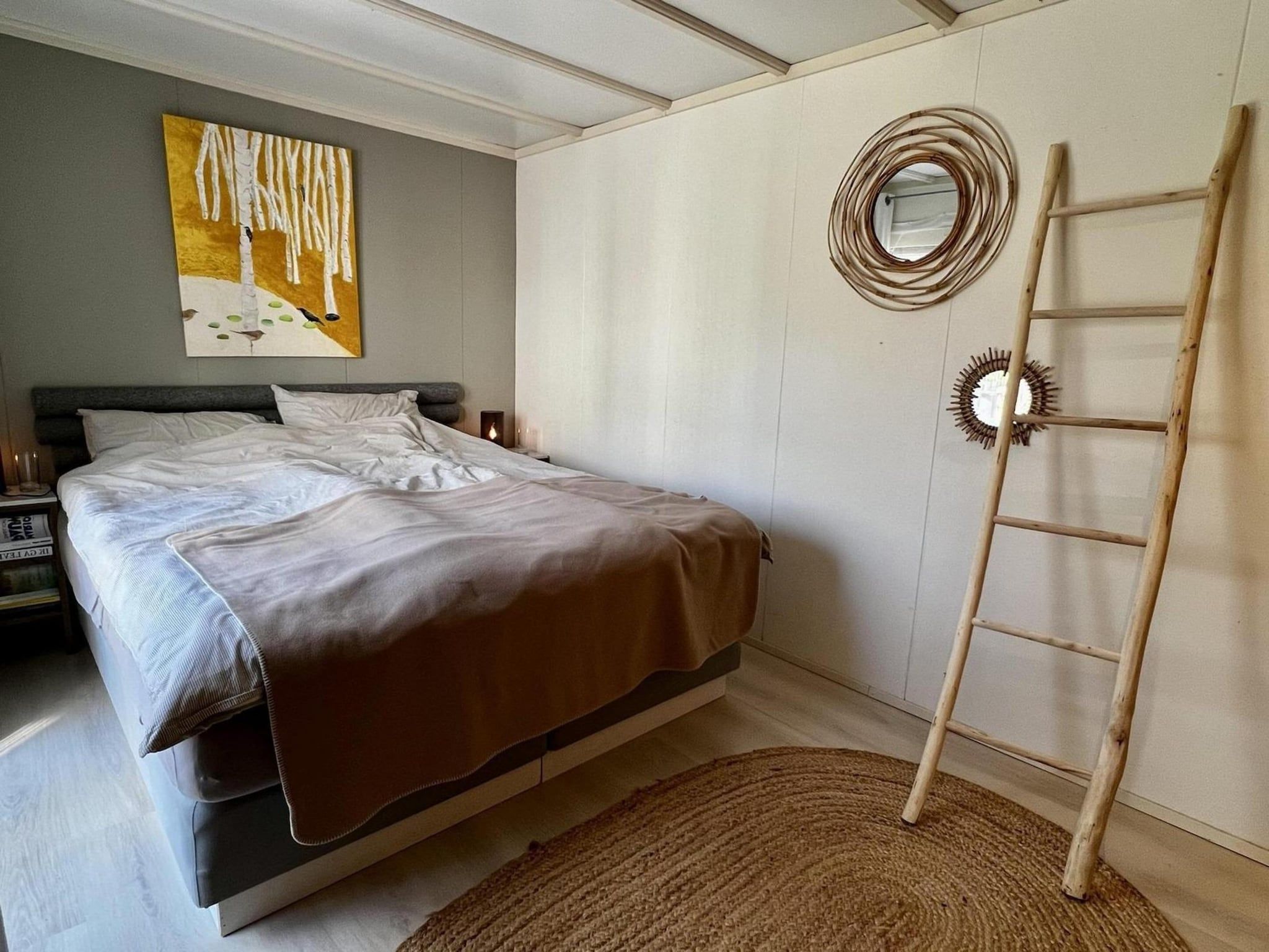 Een slaapkamer van Campanula 189 in Sint Maartenszee