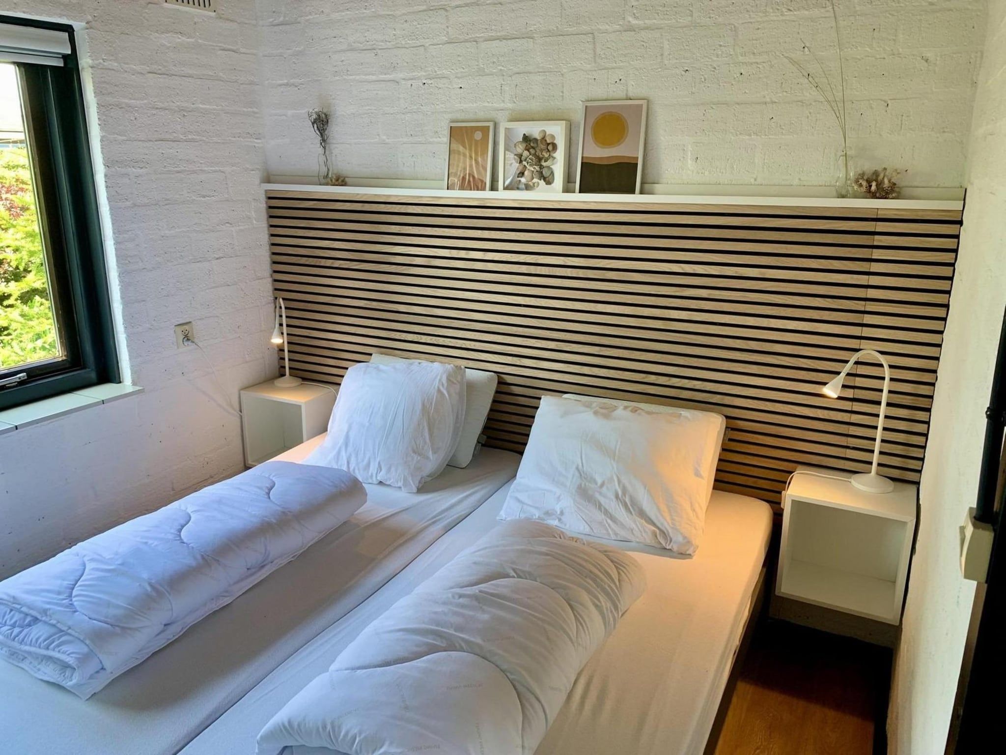 De badkamer van Boerenslag 23 in Sint Maartenszee