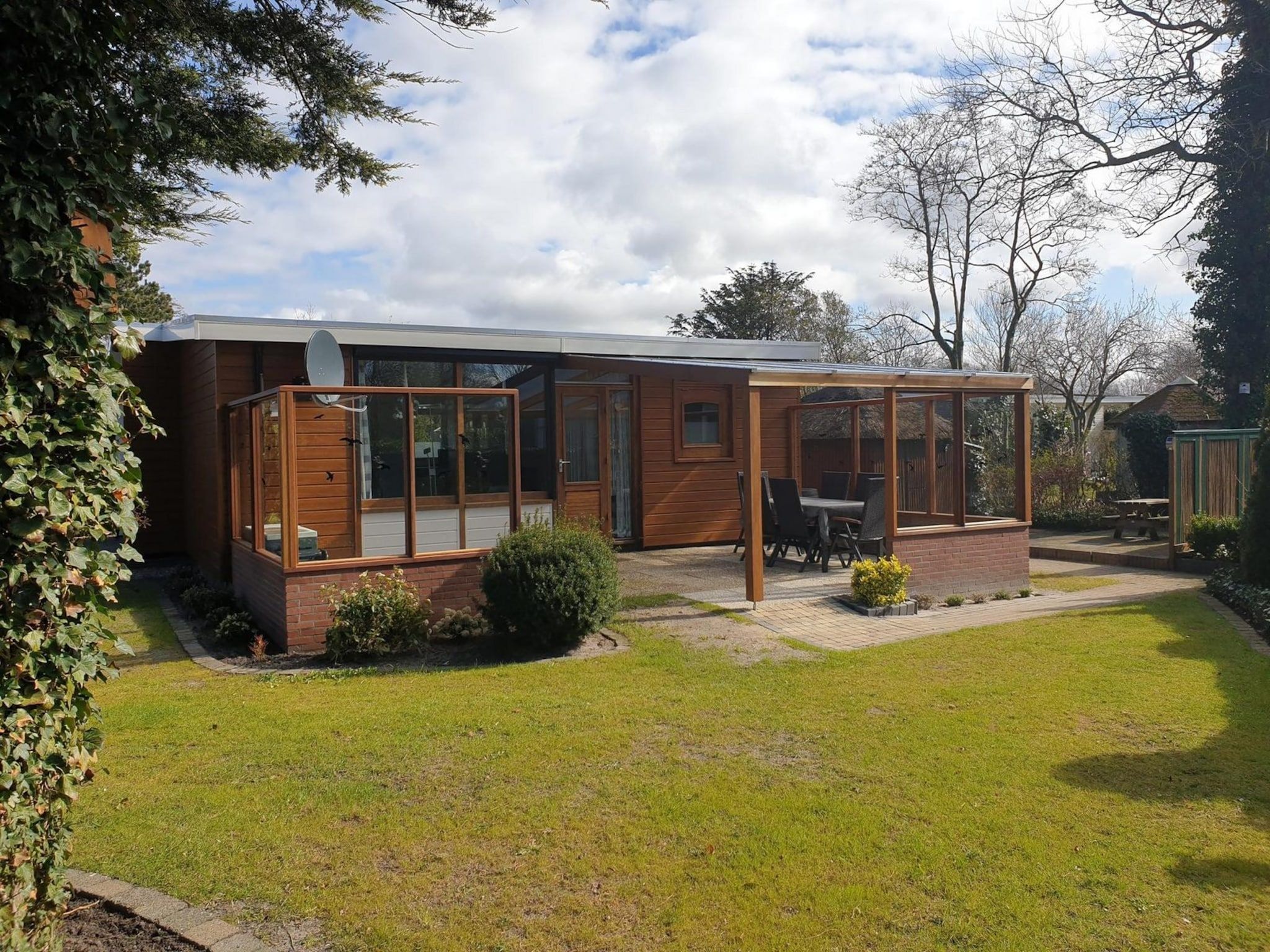 De woonkamer van Eureka 9 in Sint Maartenszee