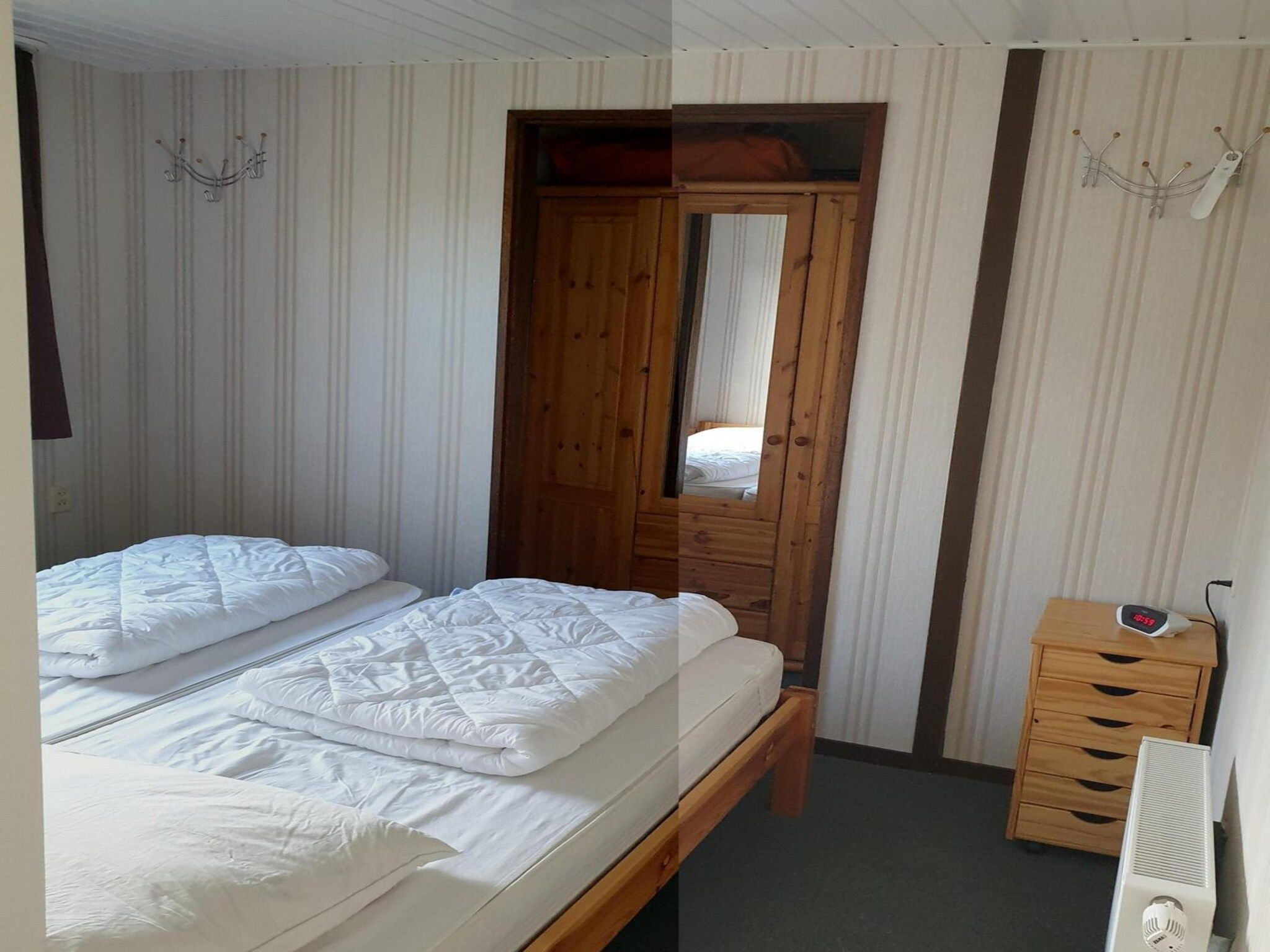 Een slaapkamer van Eureka 9 in Sint Maartenszee
