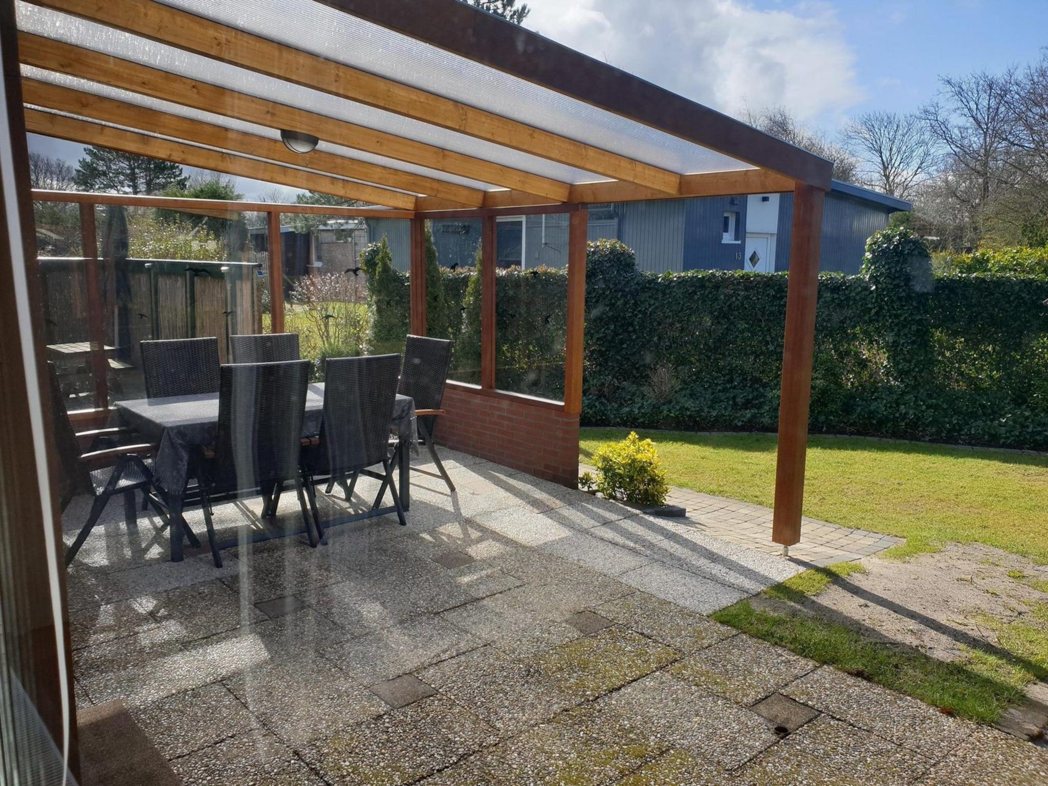 Het terras van Eureka 9 in Sint Maartenszee