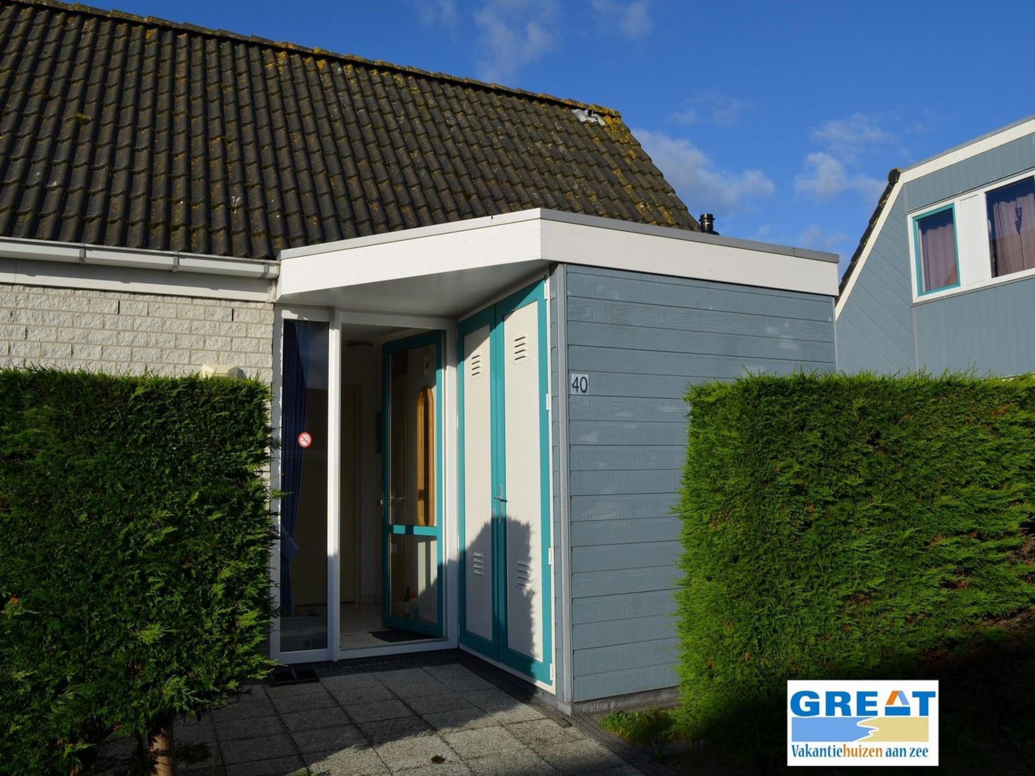De buitenkant van Bohemien 40 in Sint Maartenszee