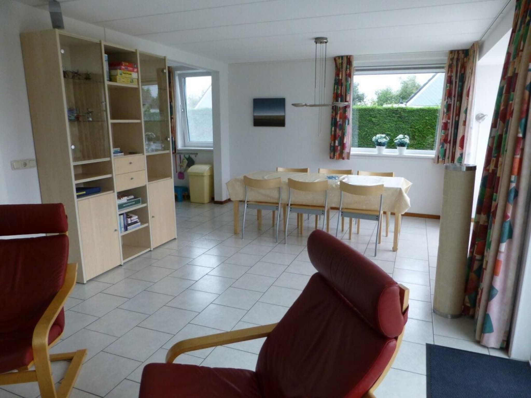 De woonkamer van Bohemien 47 in Sint Maartenszee