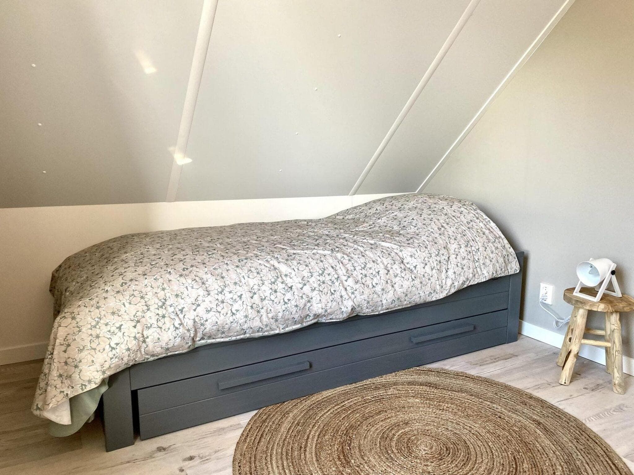Een slaapkamer van De Wielen 72 in Sint Maarten