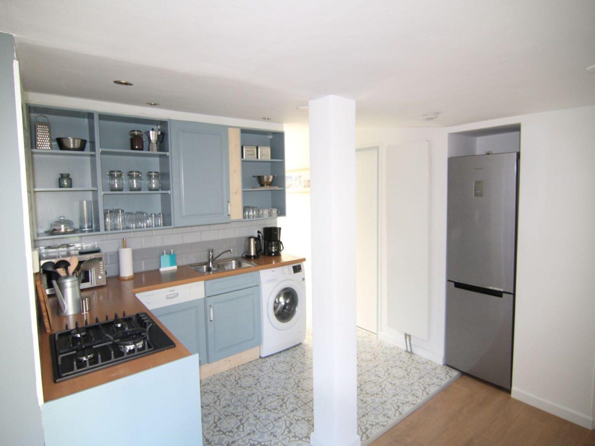 De keuken van Duinland 248 in Sint Maartenszee