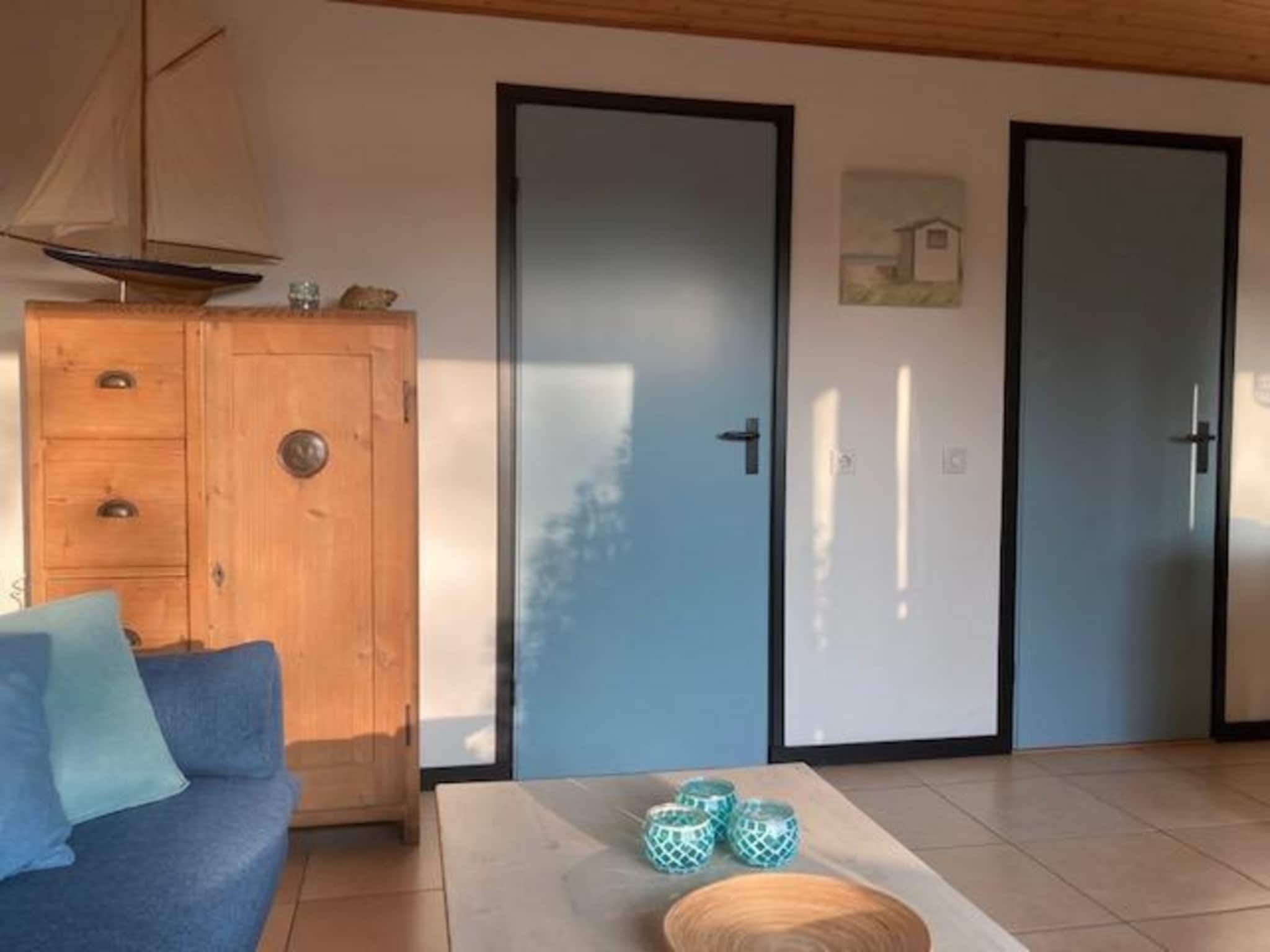 De woonkamer van De Schelp 07 in Sint Maartenszee