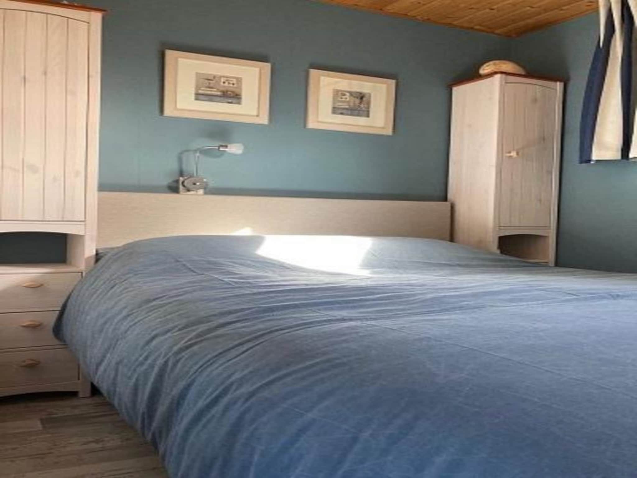 Een slaapkamer van De Schelp 07 in Sint Maartenszee