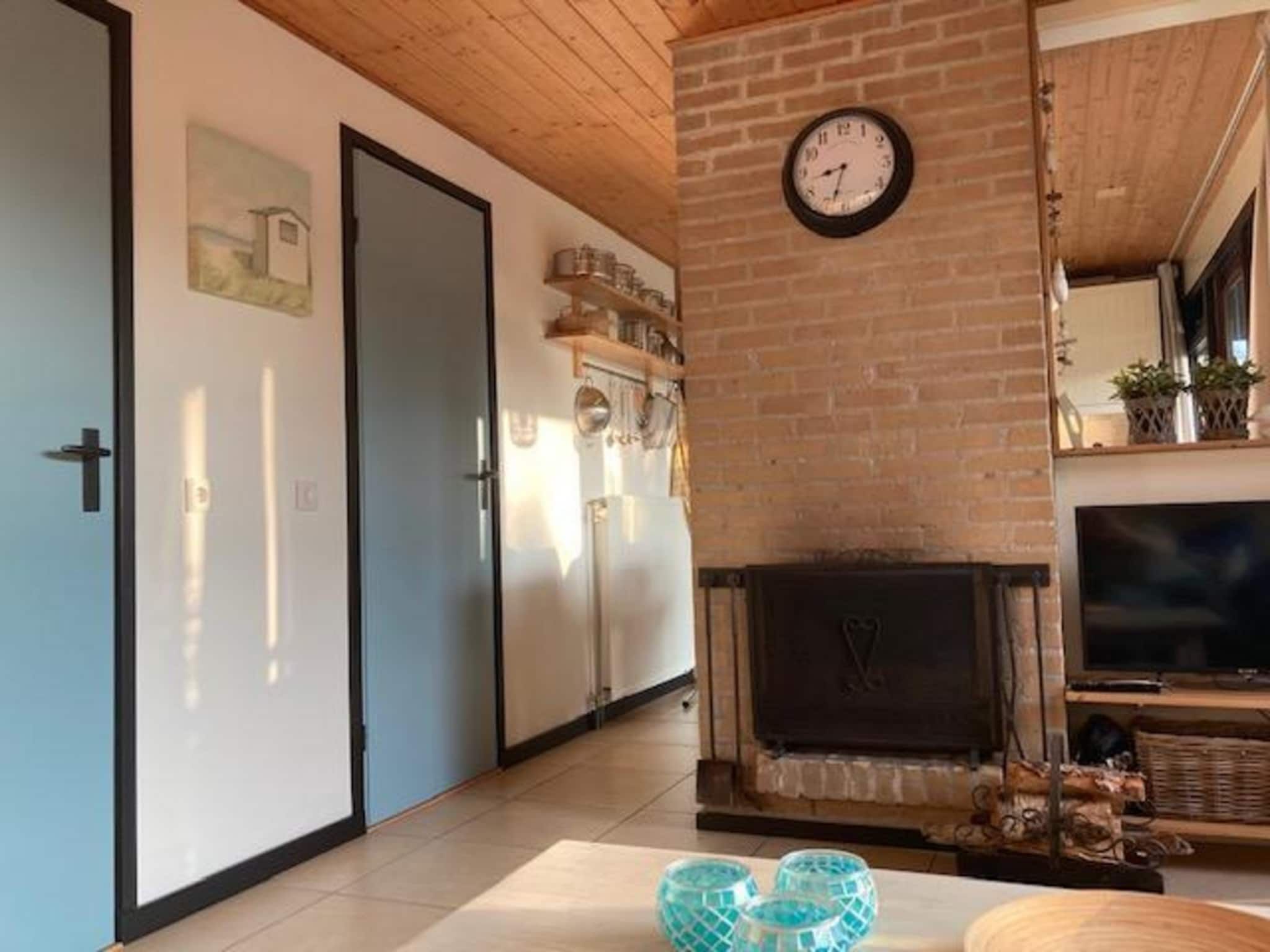 De woonkamer van De Schelp 07 in Sint Maartenszee