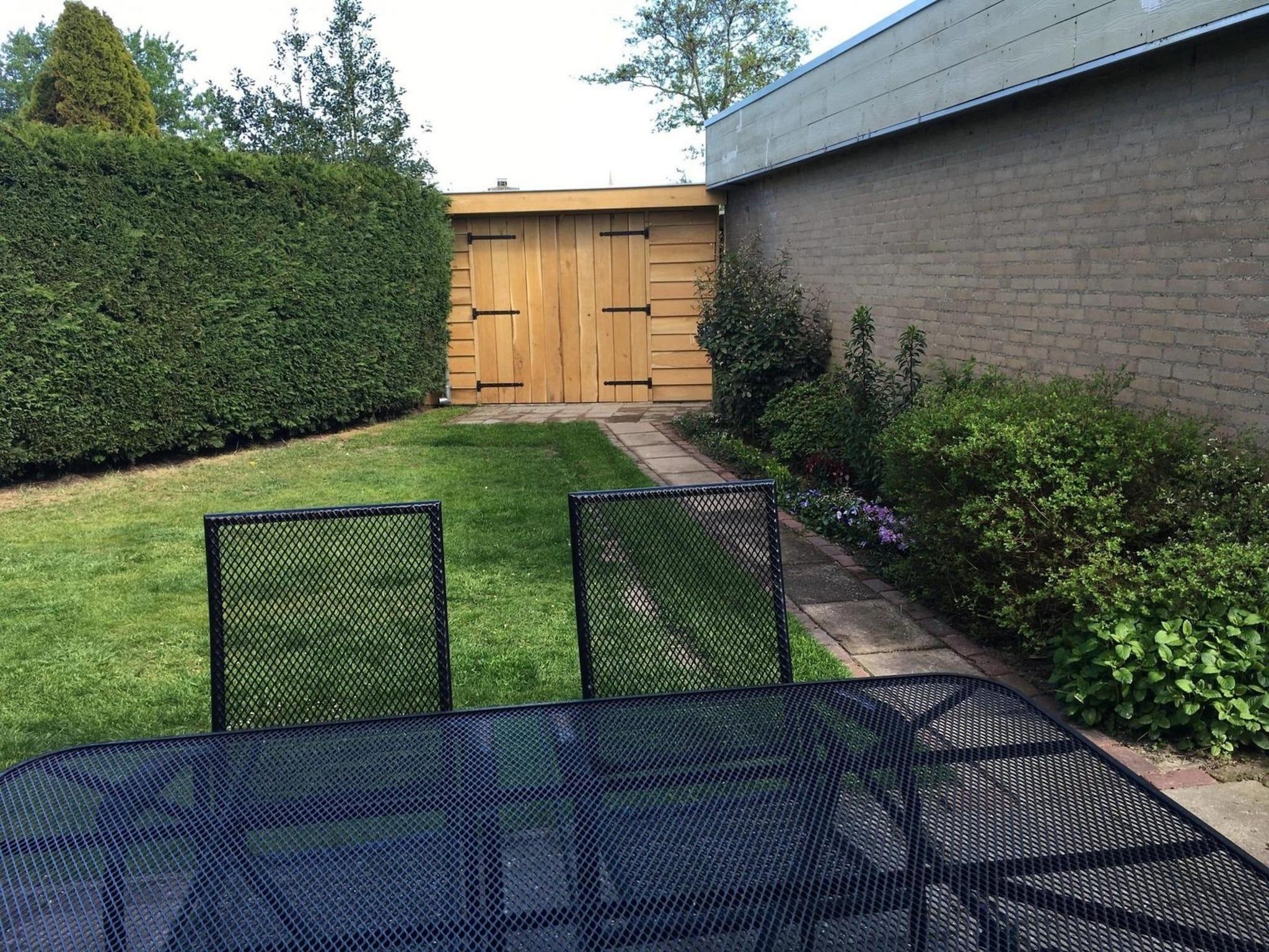 De tuin van De Schelp 07 in Sint Maartenszee