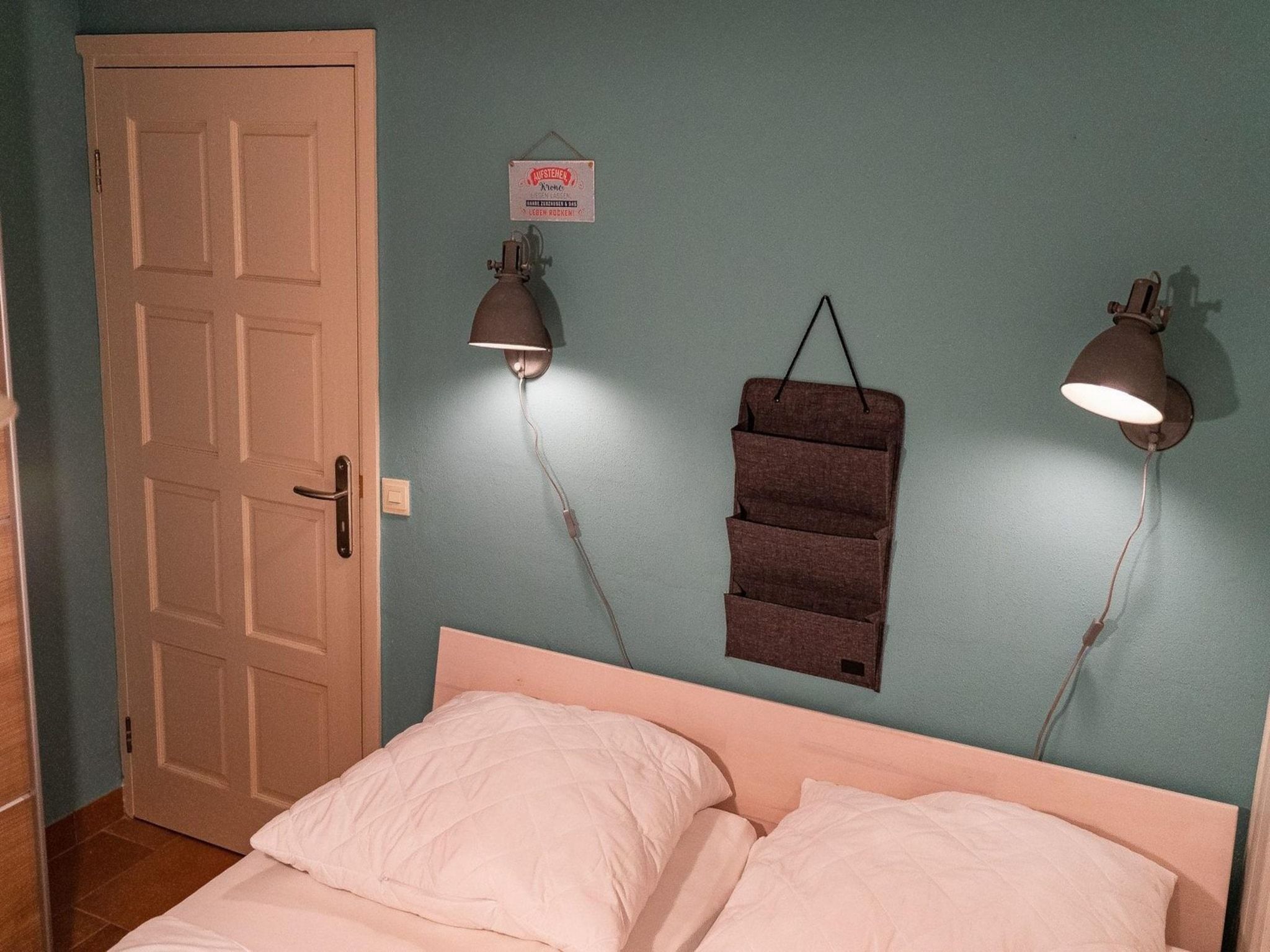 Een slaapkamer van De Schelp 08 in Sint Maartenszee