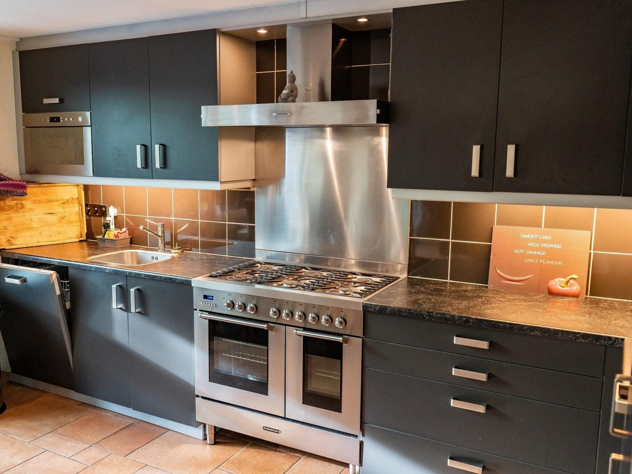 De keuken van De Schelp 08 in Sint Maartenszee