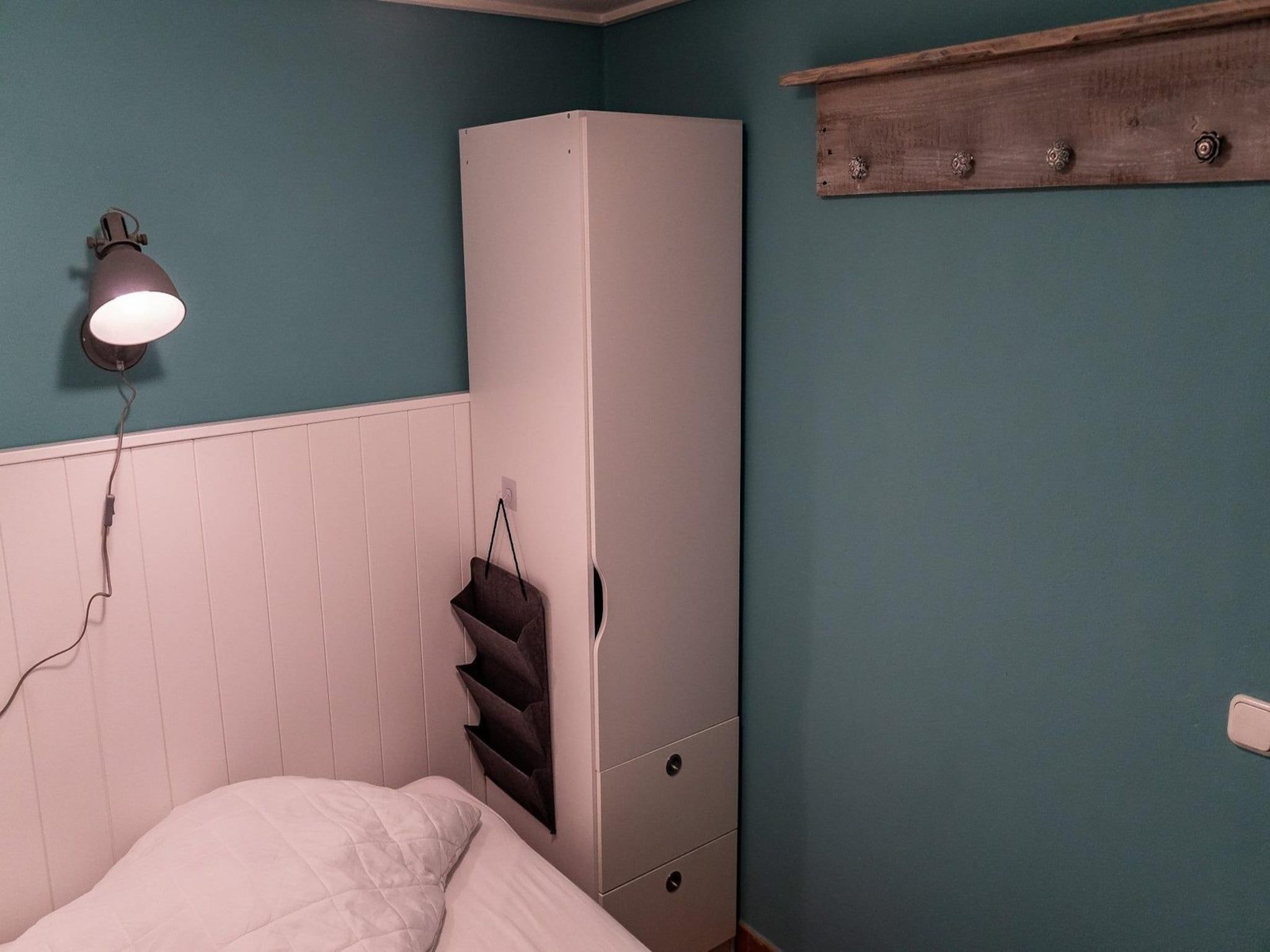 Een slaapkamer van De Schelp 08 in Sint Maartenszee