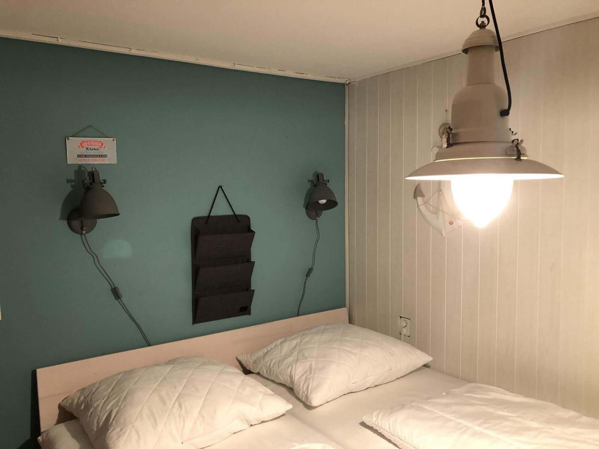 Een slaapkamer van De Schelp 08 in Sint Maartenszee