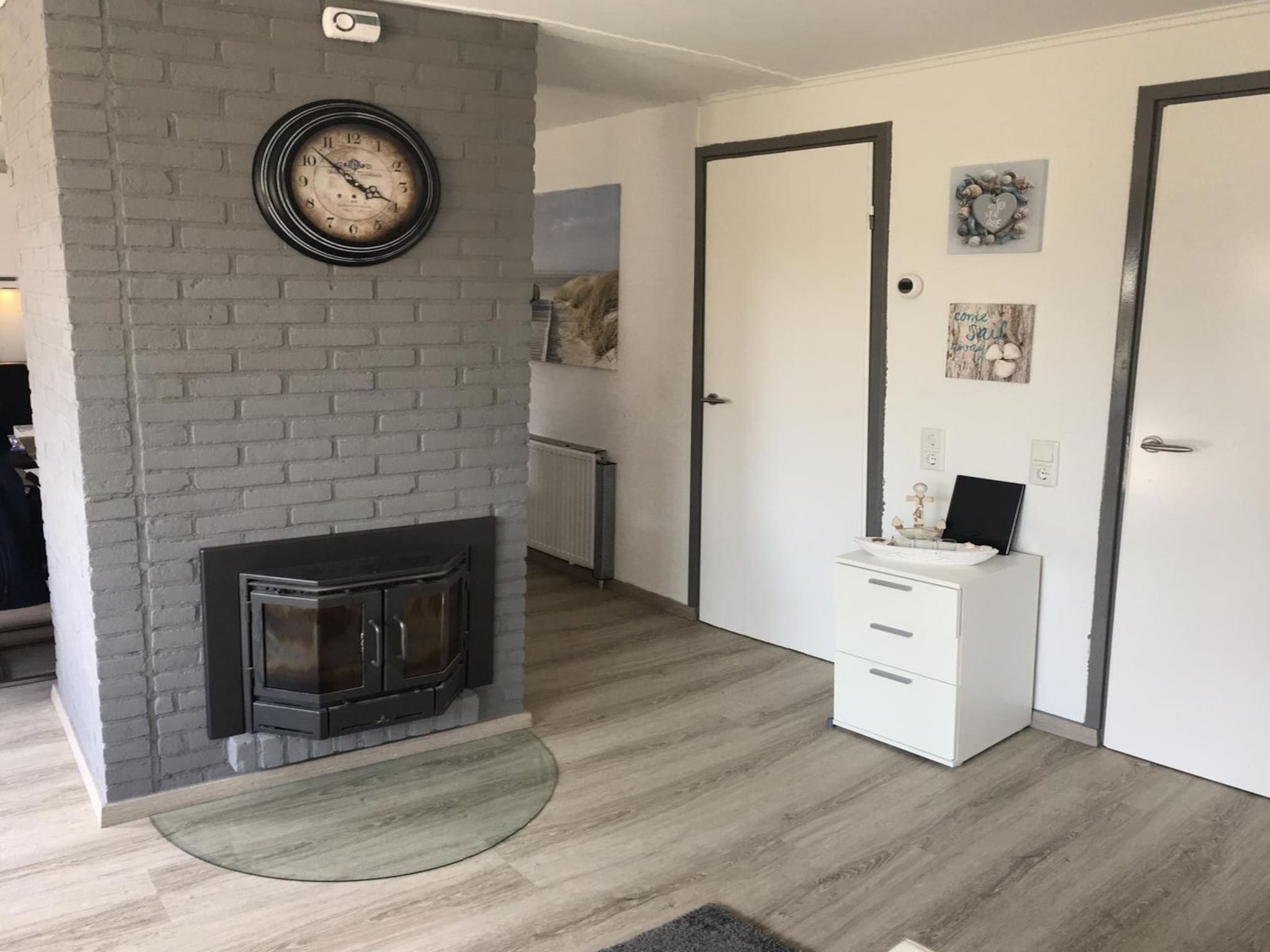 De woonkamer van De Schelp 24 in Sint Maartenszee